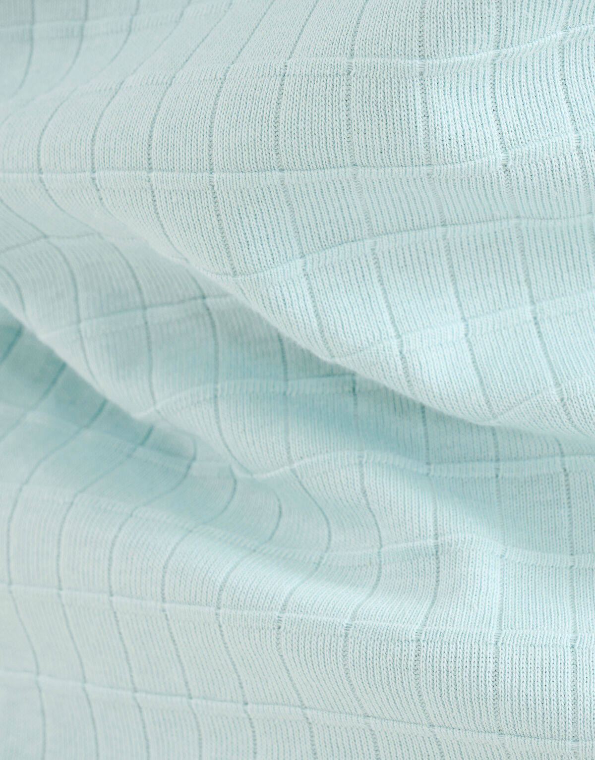 Structuur T-shirt Lichtgroen SHOEBY MEN