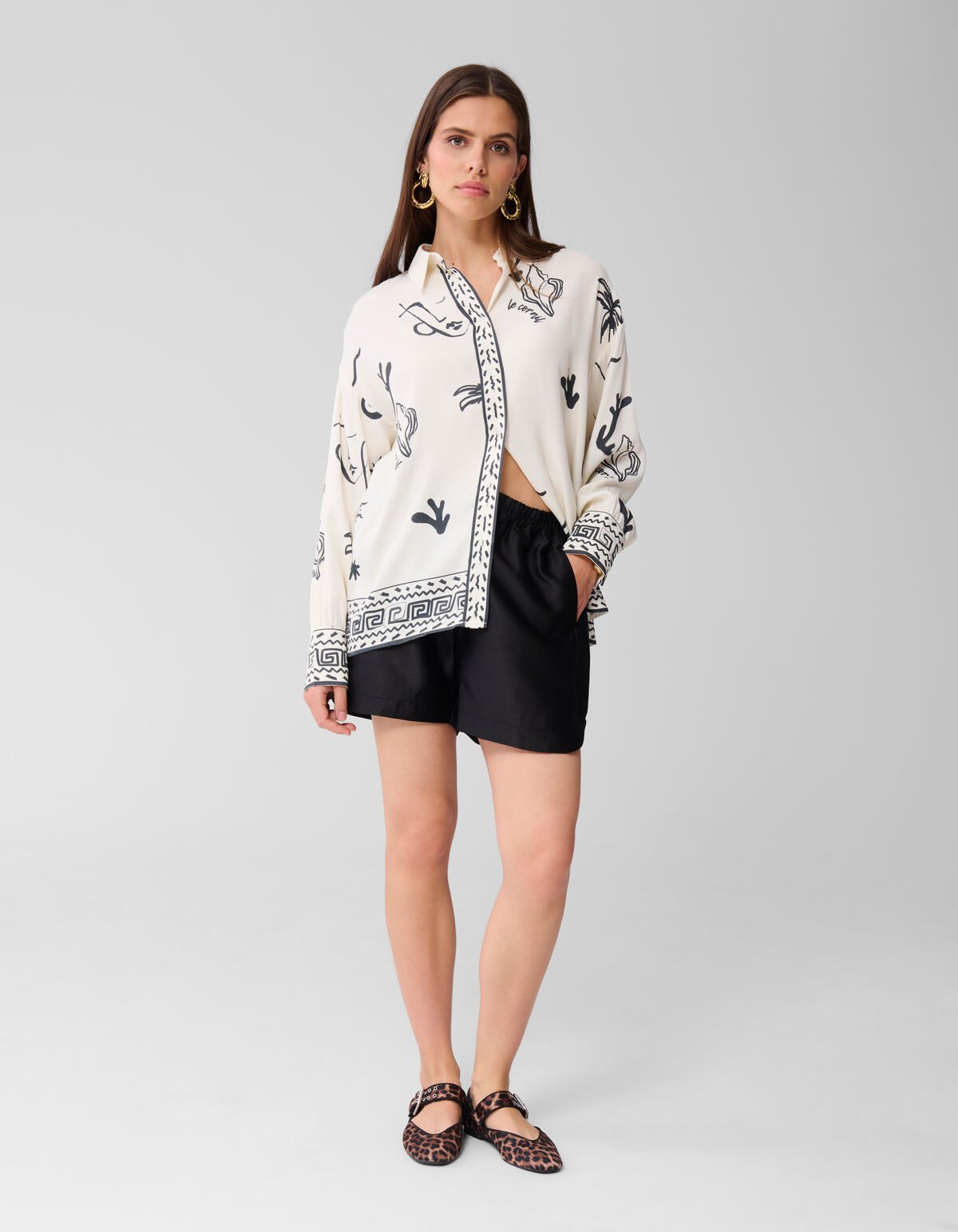 Satijnen Short Zwart SHOEBY WOMEN