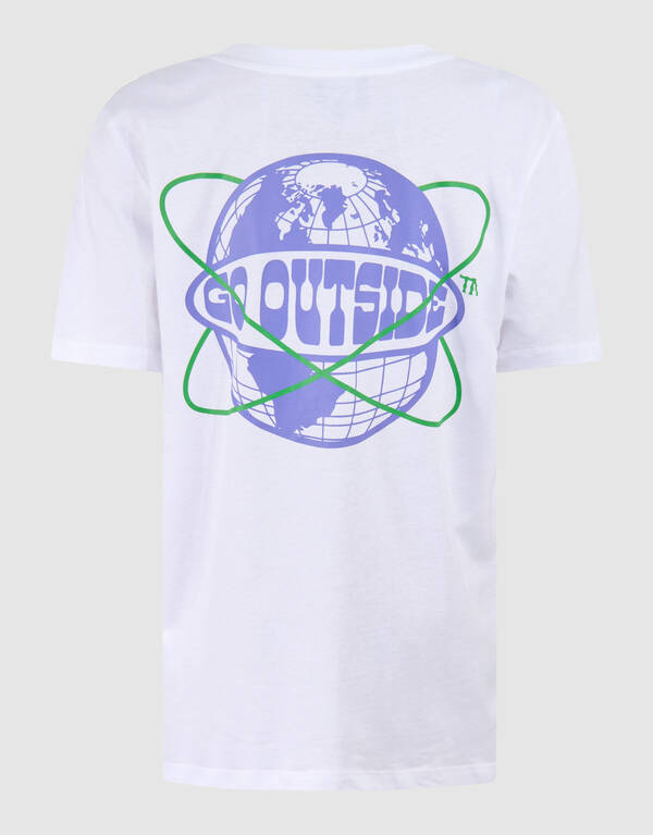 Artwork T-shirt Wit SHOEBY BOYS