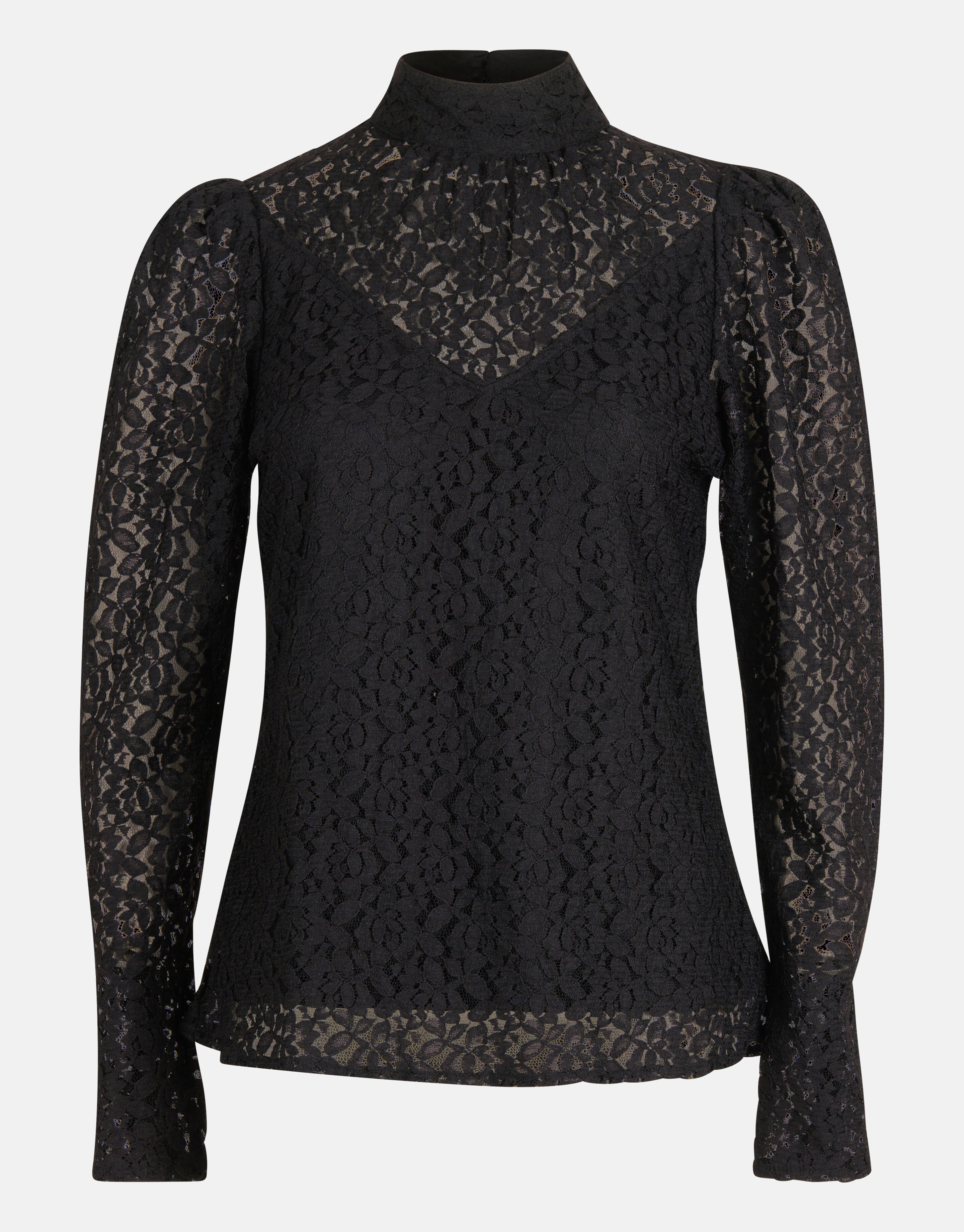 Kanten Blouse Zwart SHOEBY WOMEN