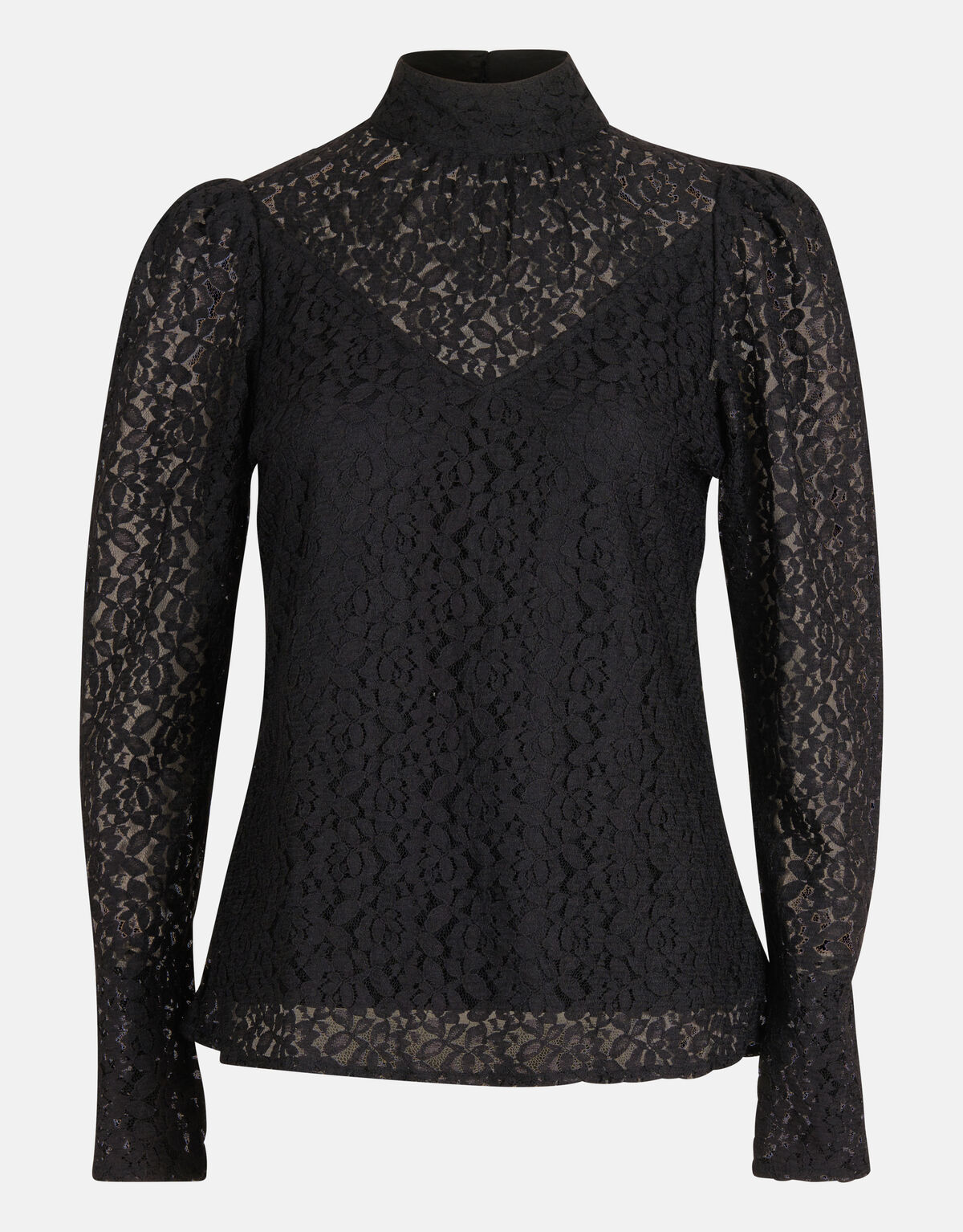 Kanten Blouse Zwart SHOEBY WOMEN