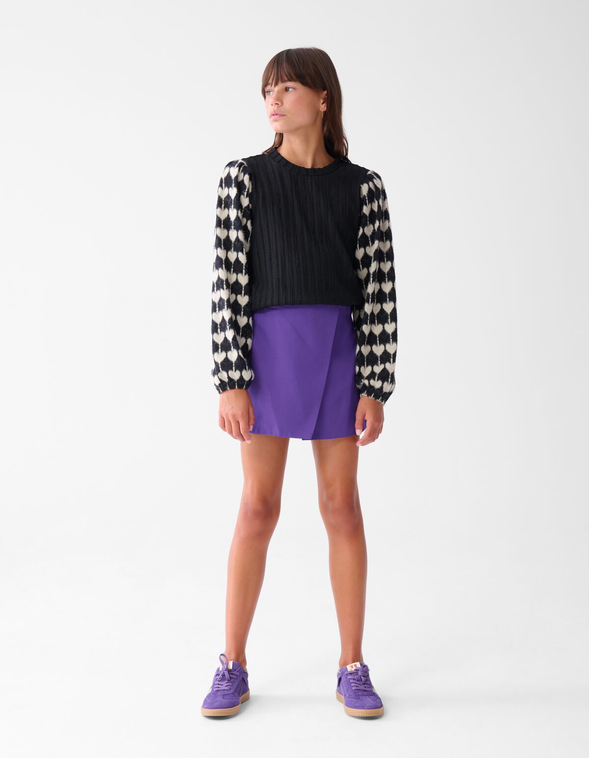 Overslag Skort Paars SHOEBY GIRLS