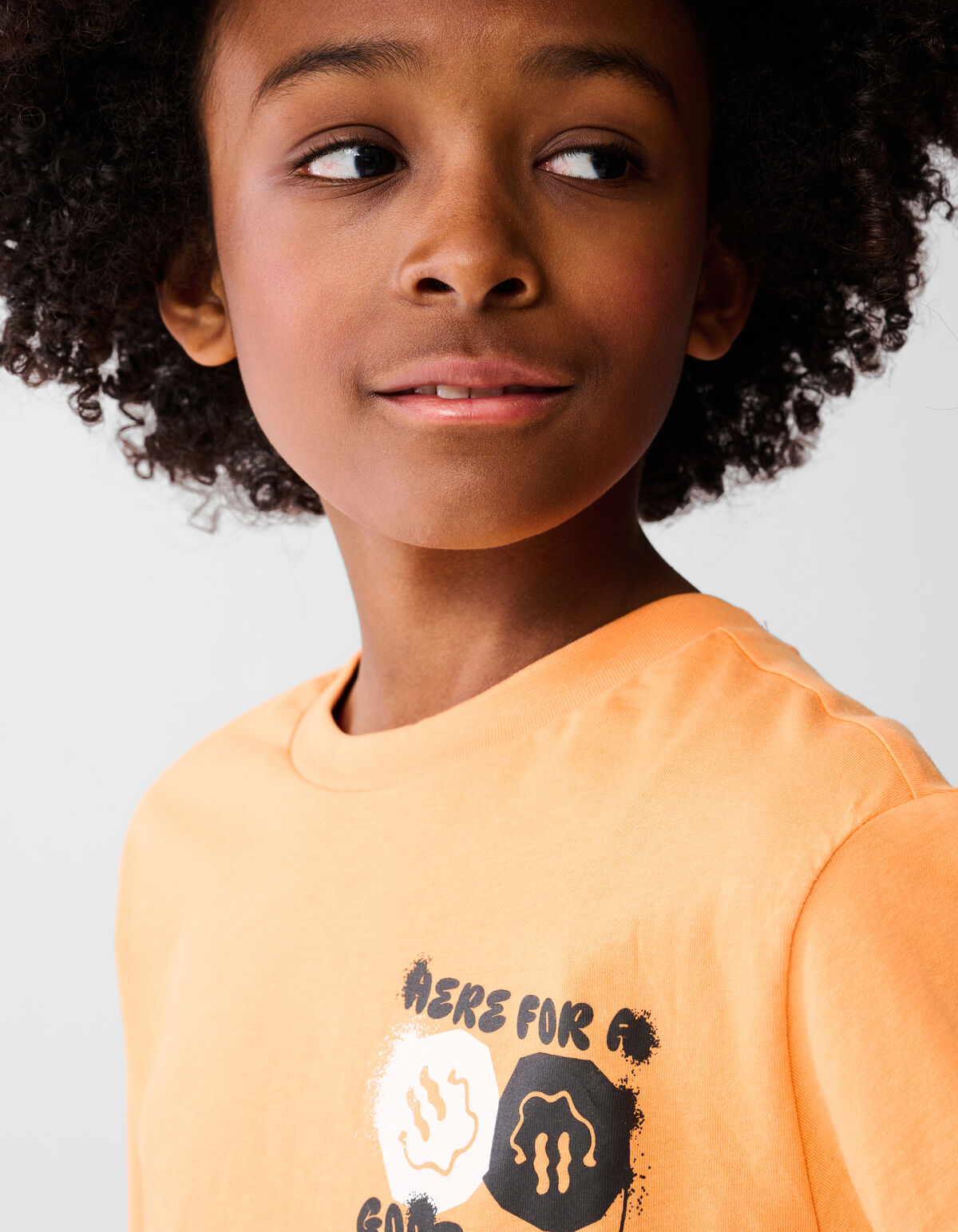 Artwork T-shirt Oranje SHOEBY BOYS