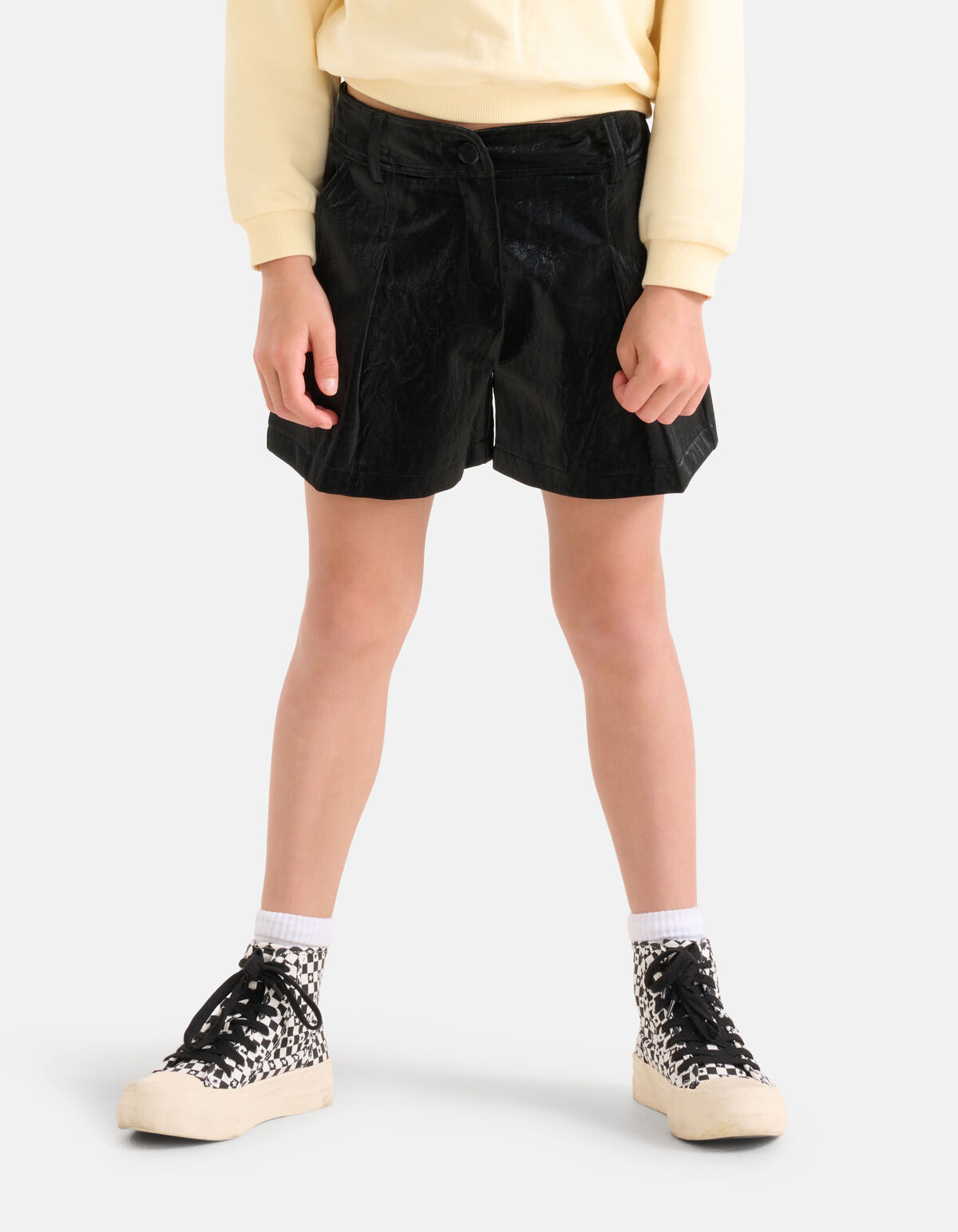 Coated Short Zwart SHOEBY GIRLS