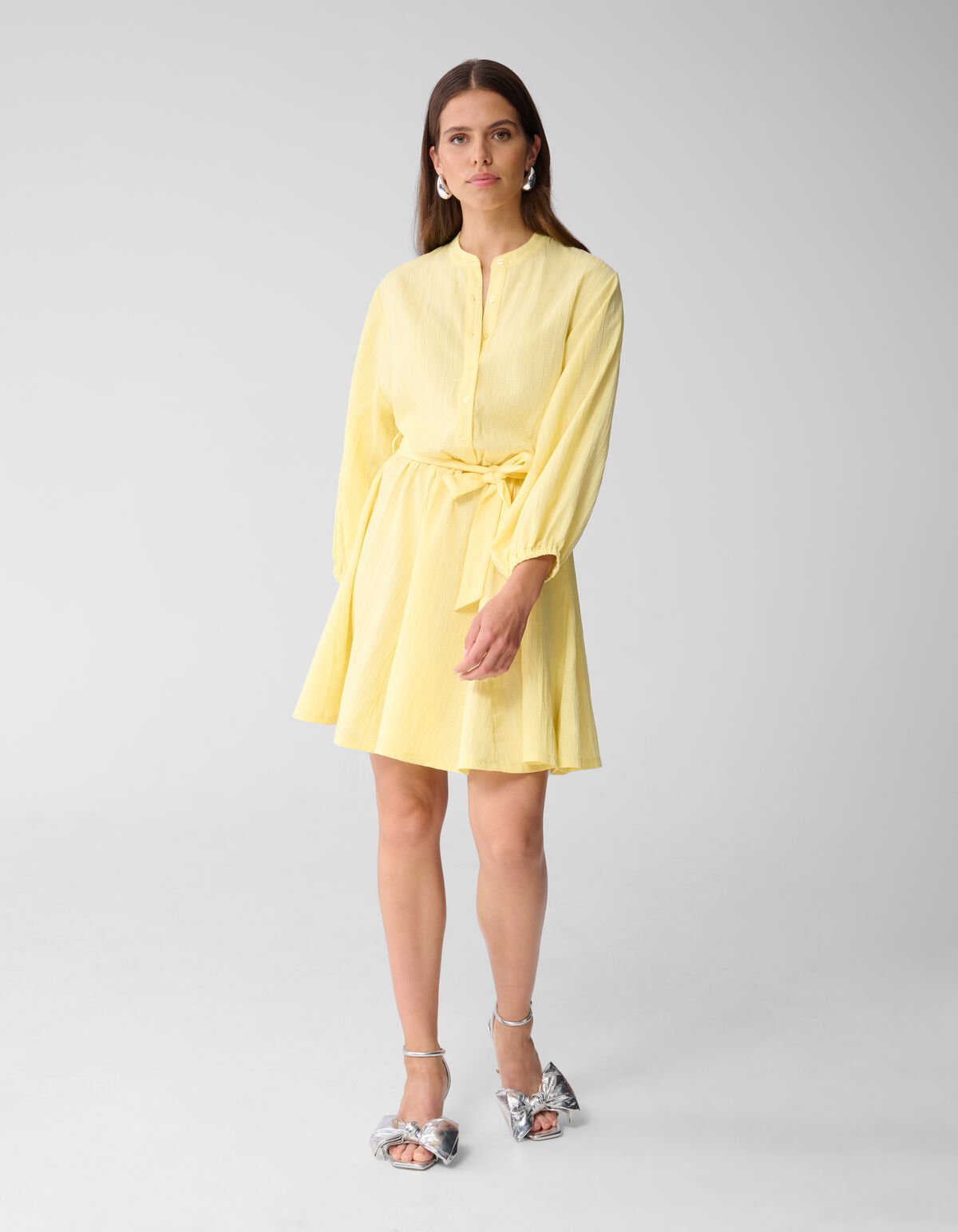 Mini Jurk Lichtgeel SHOEBY WOMEN