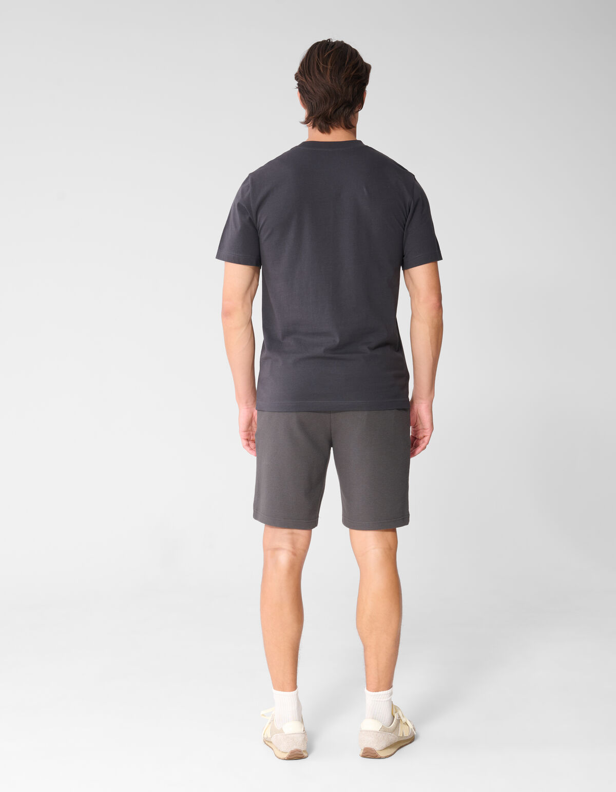 Spark Logo Artwork T-shirt Donkergrijs SHOEBY MEN