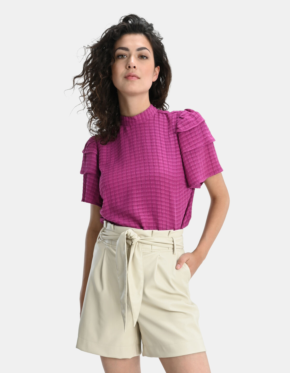 Coco Vinn Top Paars SHOEBY WOMEN