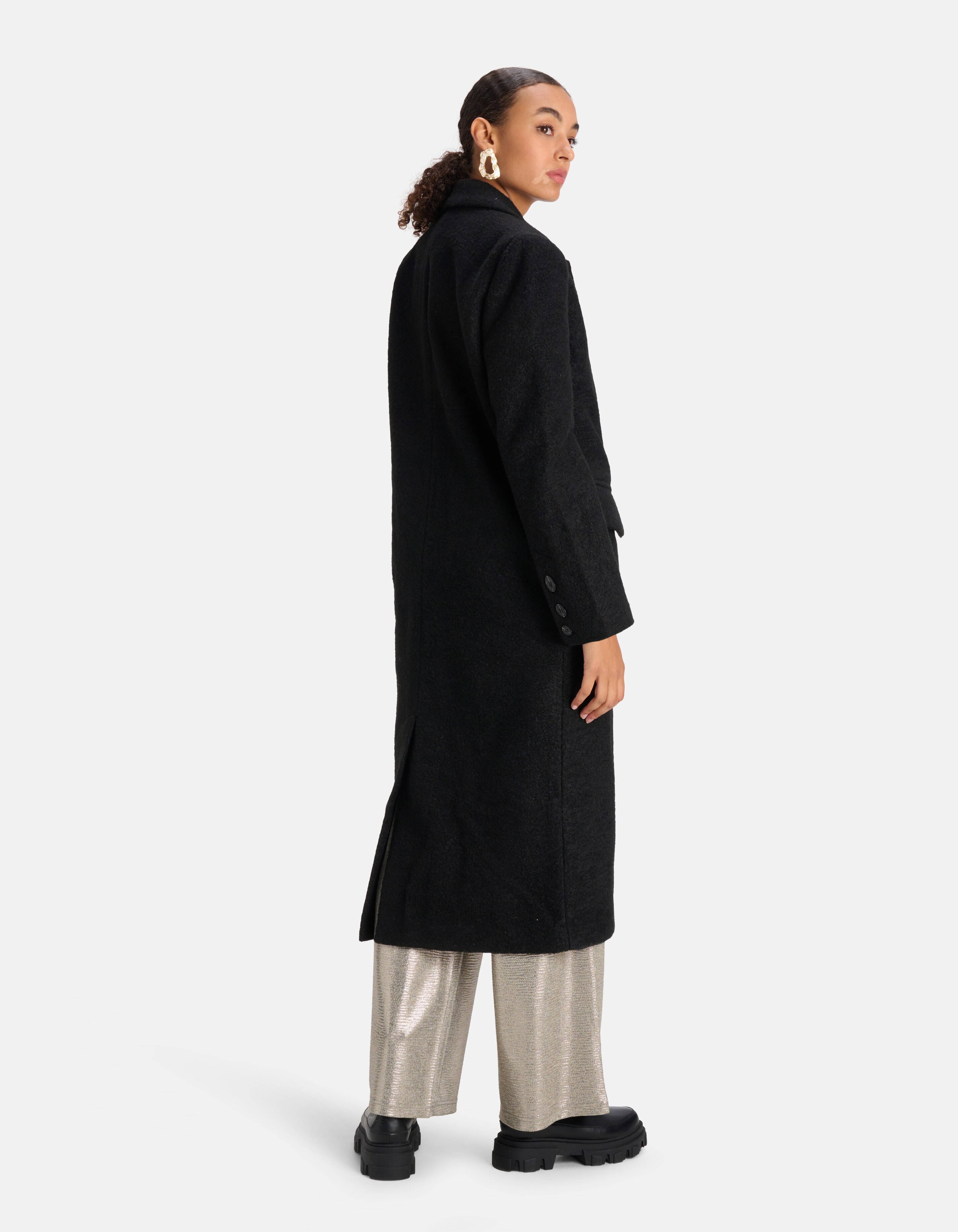 Sterke Schouder Jas Zwart SHOEBY WOMEN