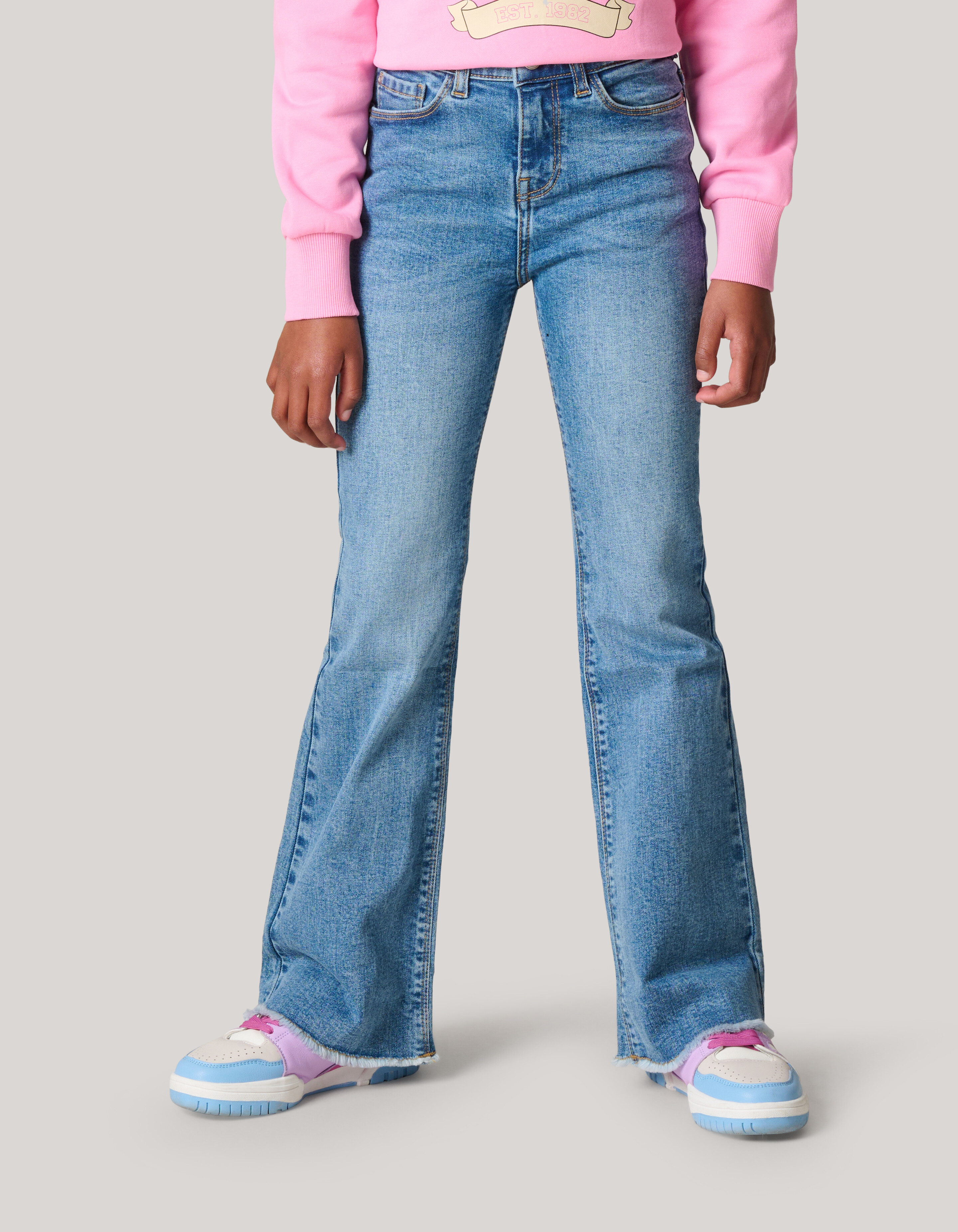 Flared Fit Jeans Mediumstone SHOEBY GIRLS