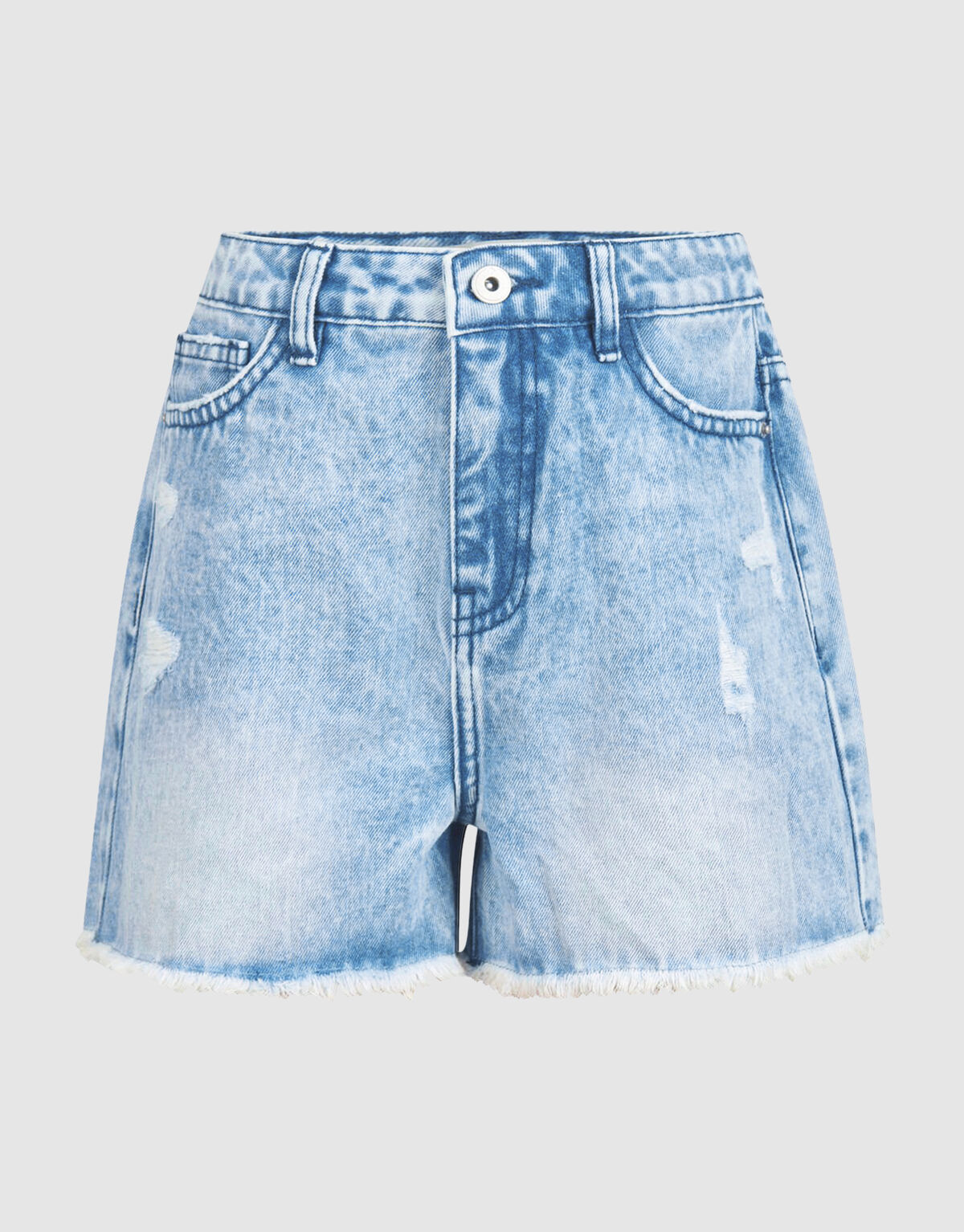 Destroy Denim Short Bleached SHOEBY GIRLS