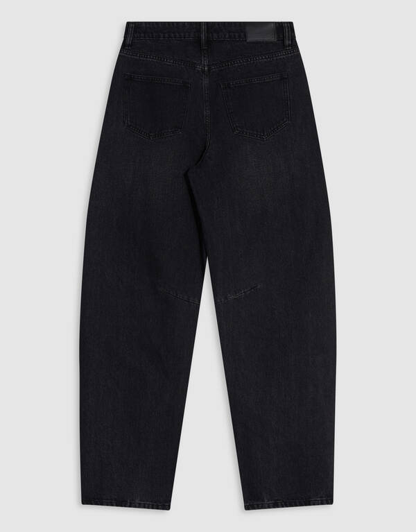 Barrel Jeans Washed Zwart SHOEBY WOMEN