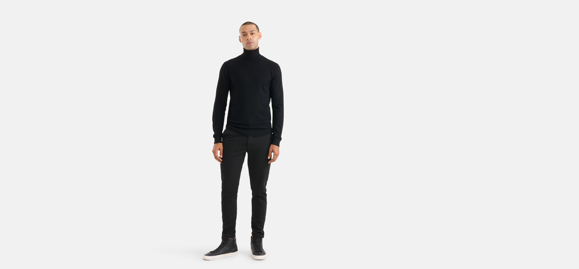 Slim Fit Pantalon Zwart SHOEBY MEN