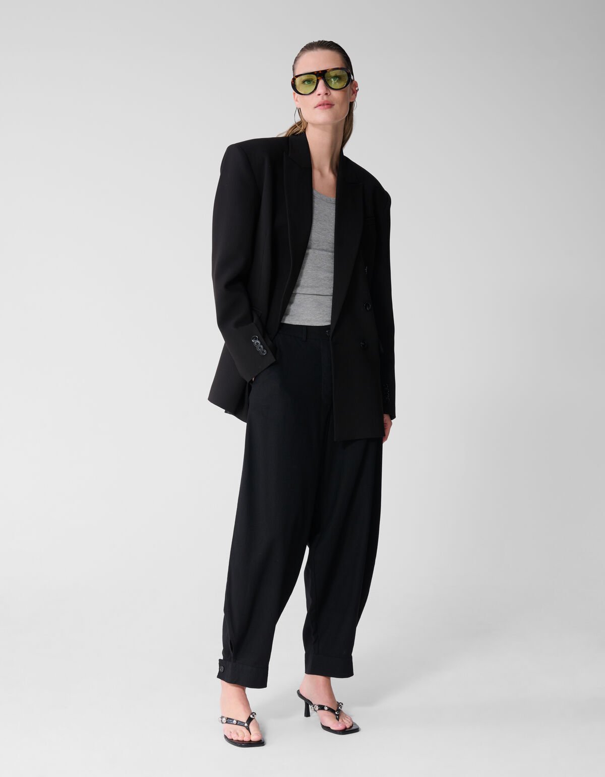 Barrel Fit Pantalon Zwart By Lonneke SHOEBY WOMEN