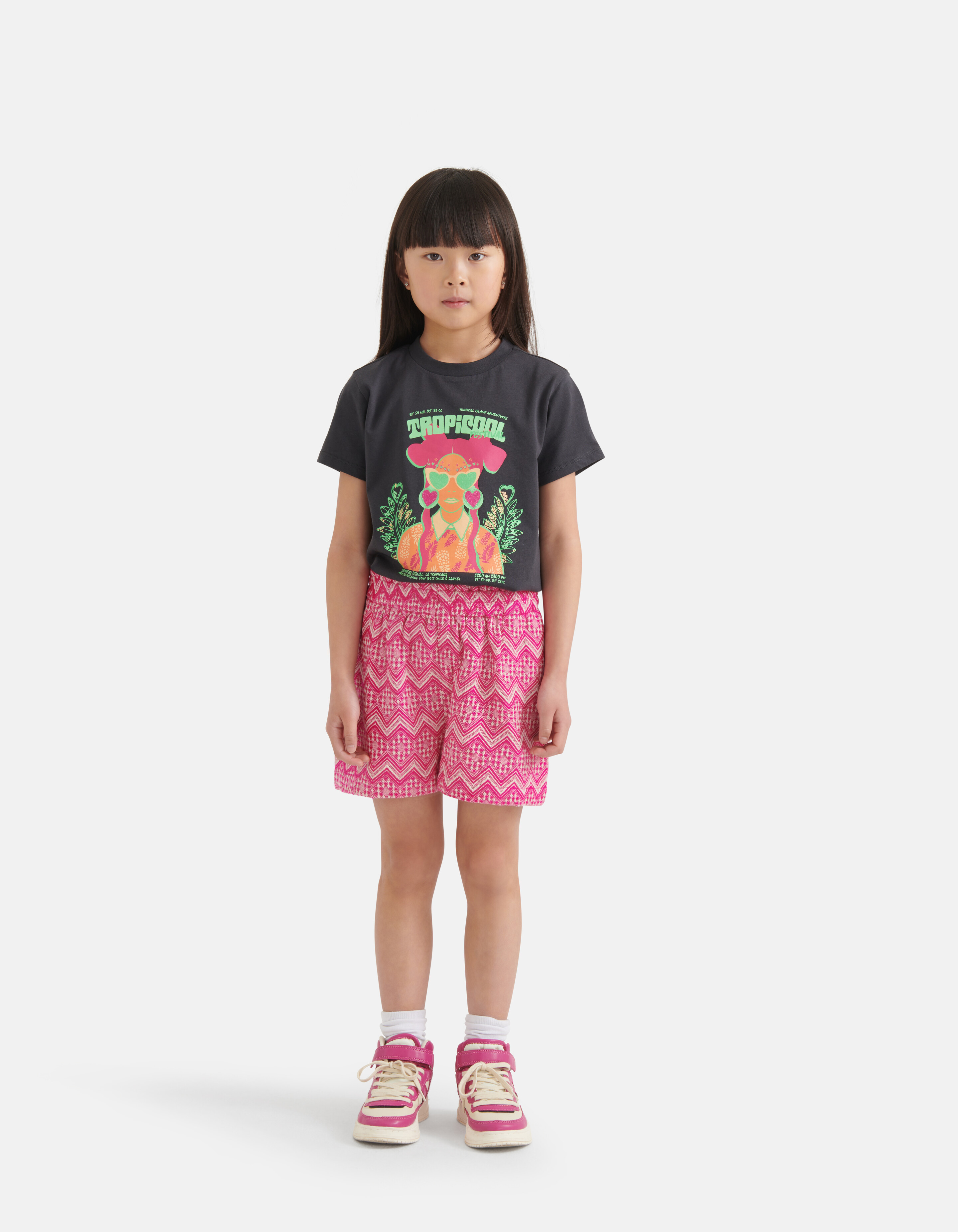 Printed Short Roze SHOEBY GIRLS