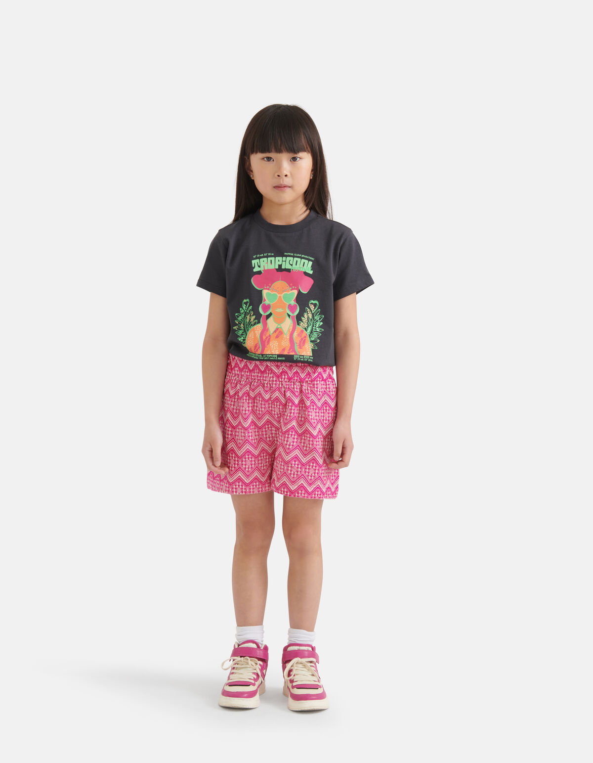 Printed Short Roze SHOEBY GIRLS