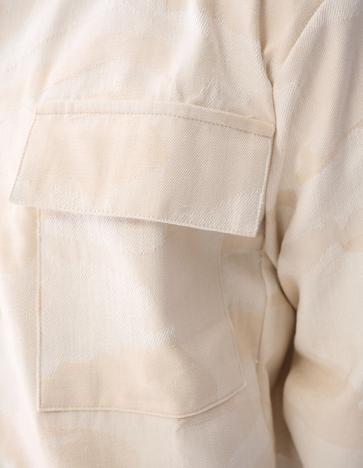 Denim Jacquard Jack Gebroken Wit SHOEBY MEN