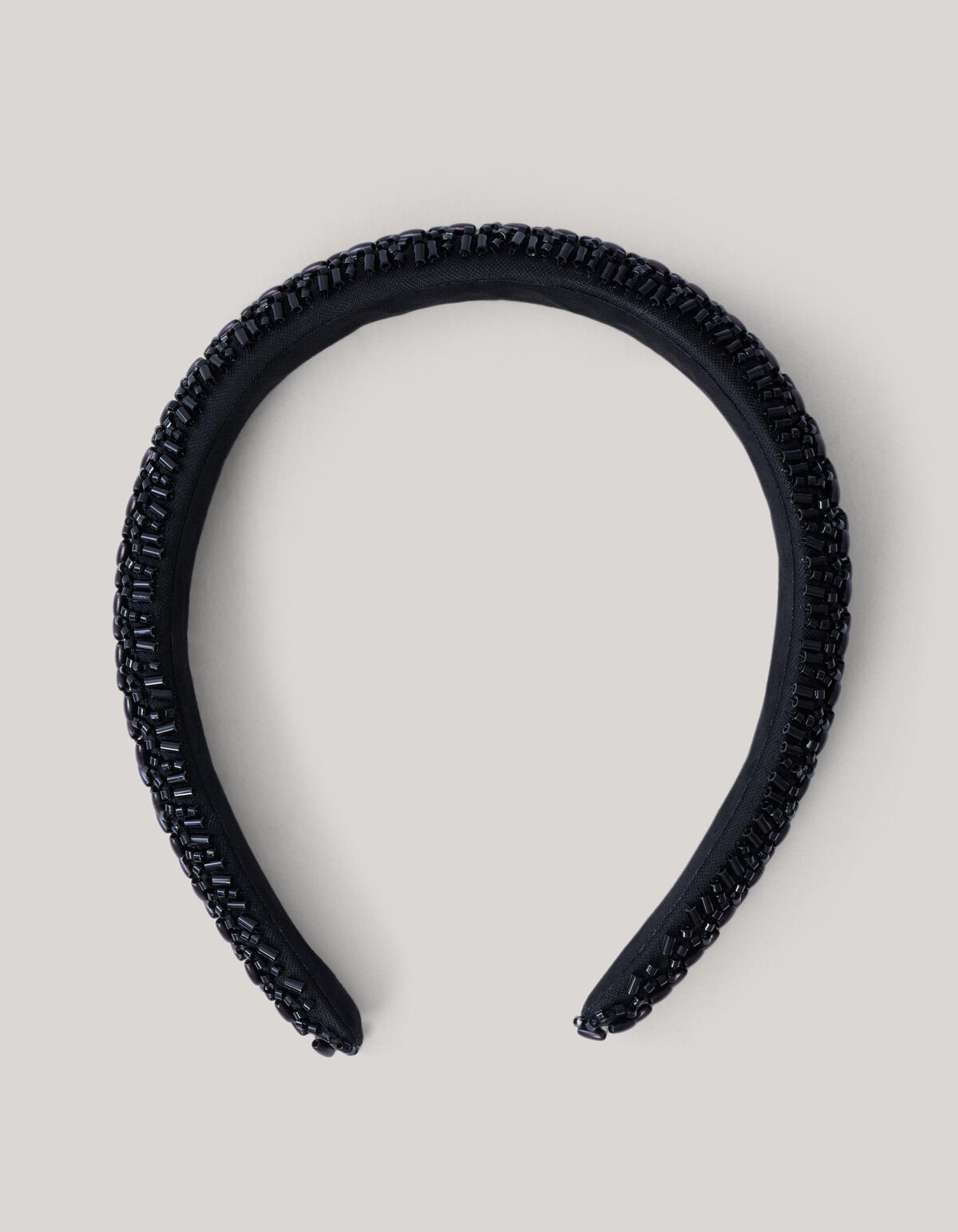 Beaded Haarband Zwart SHOEBY ACCESSOIRES