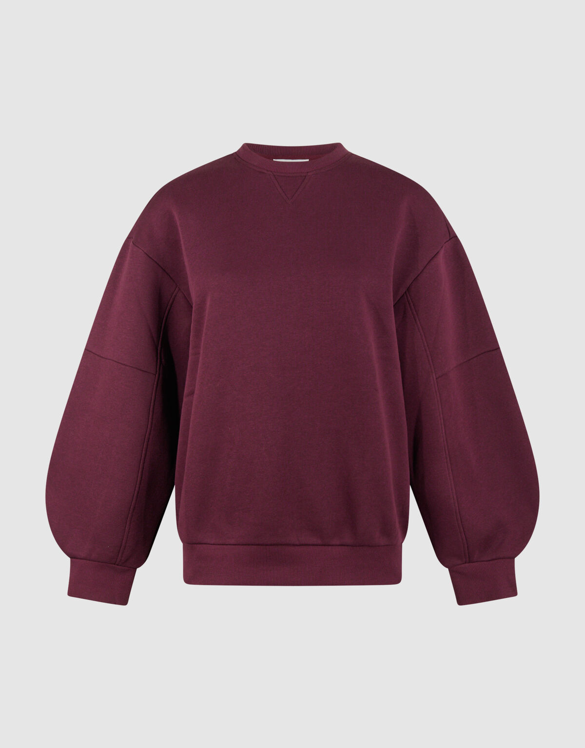 Big Sleeve Sweater Donkerrood SHOEBY WOMEN