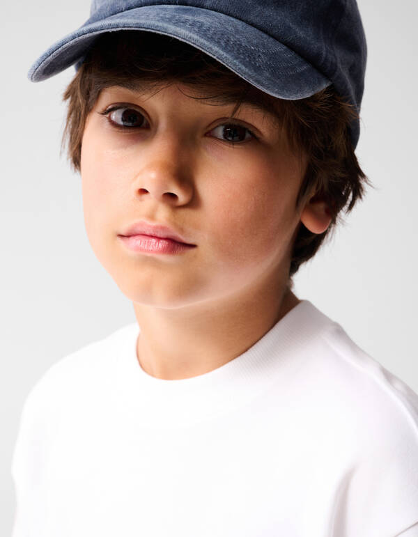 Basic T-shirt Wit SHOEBY BOYS