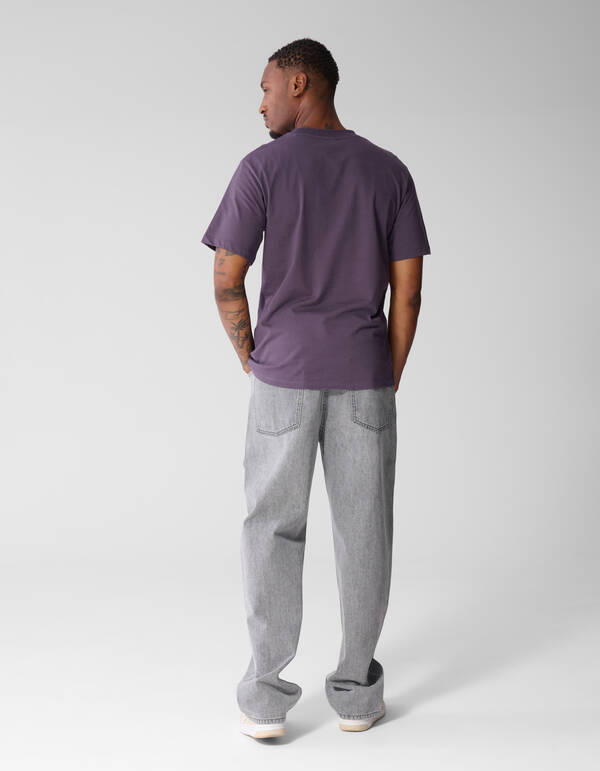 Artwork T-shirt Donkerpaars SHOEBY MEN