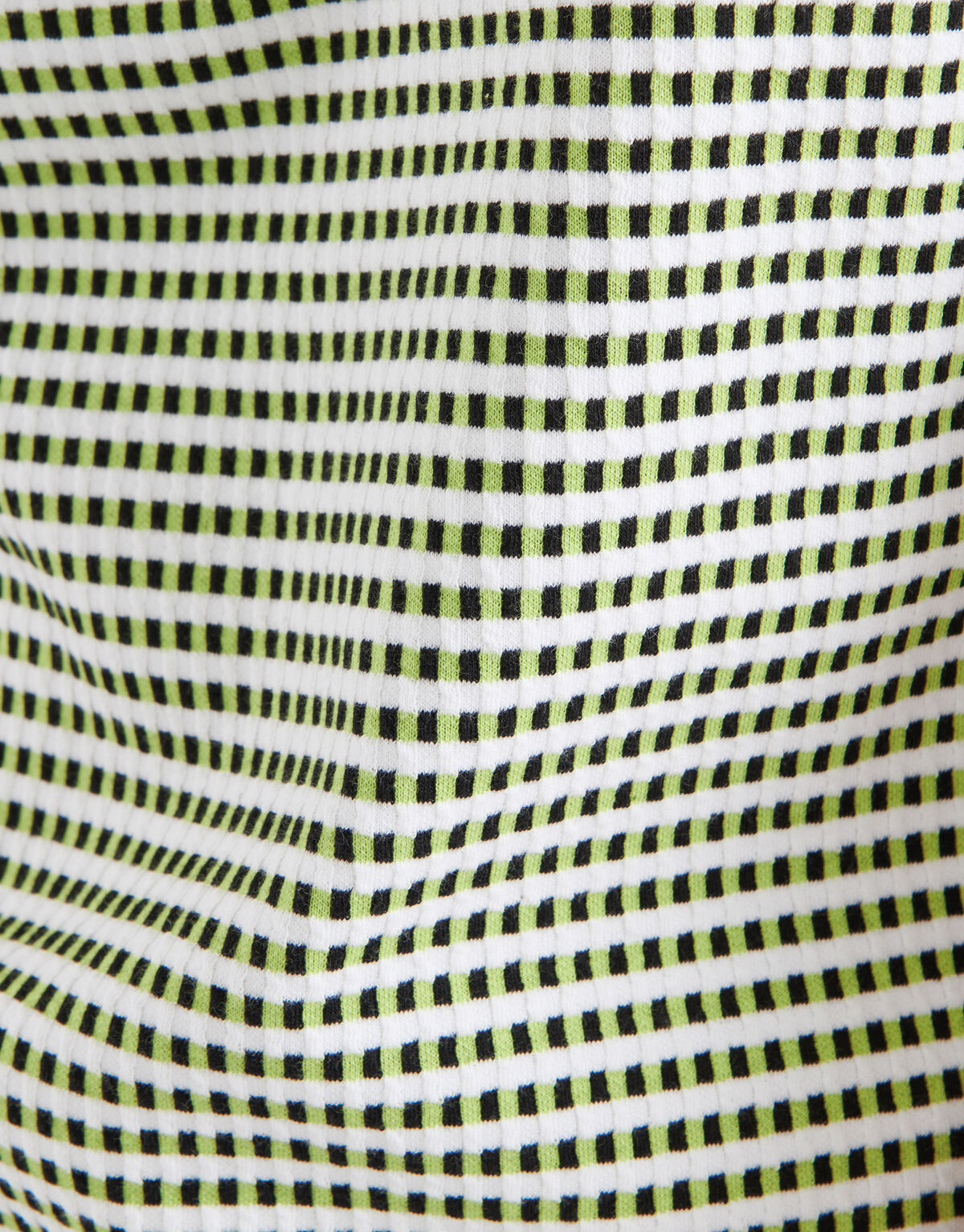 Structuur T-shirt Lichtgroen SHOEBY MEN