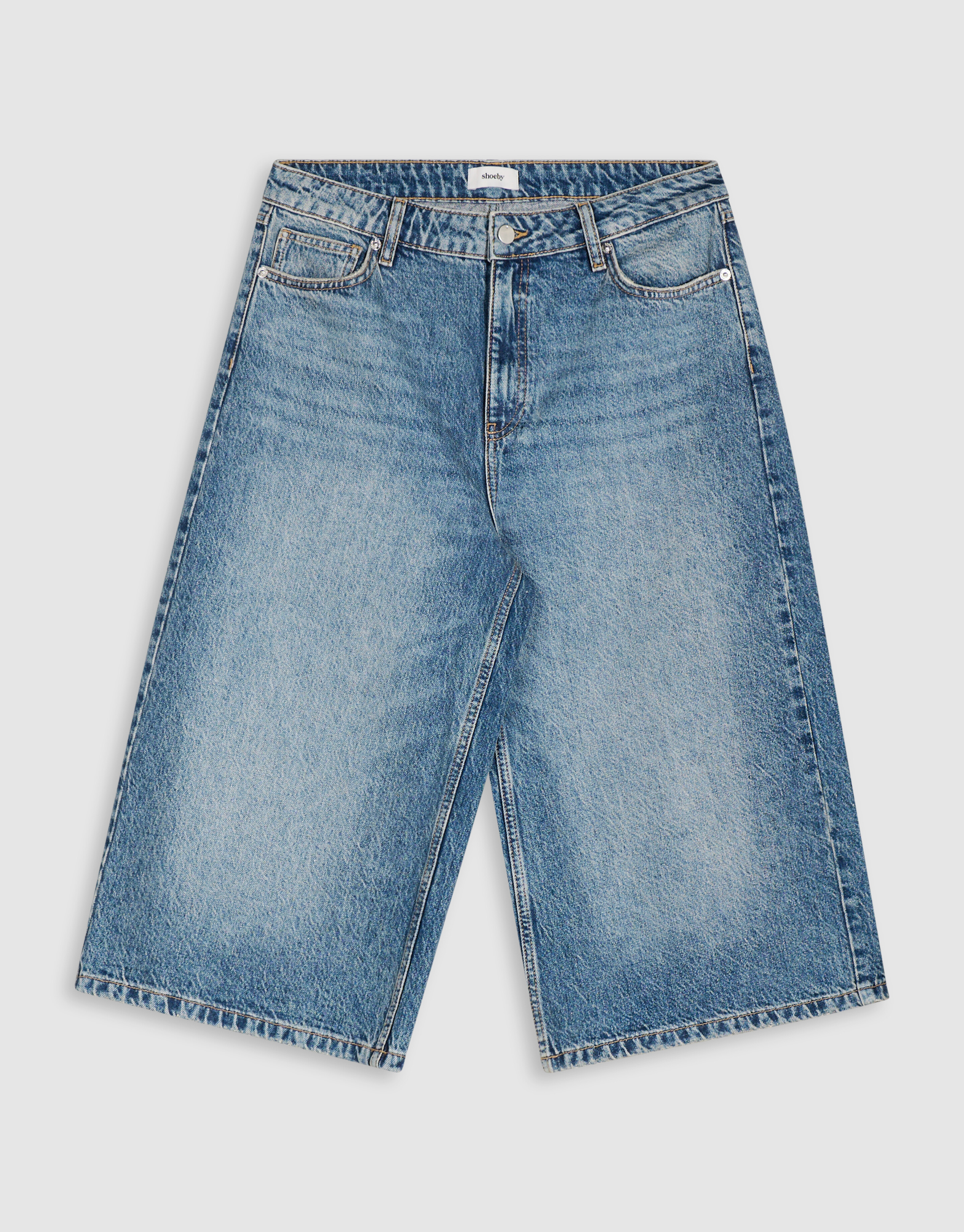 Culotte Jeans Donkerblauw SHOEBY WOMEN
