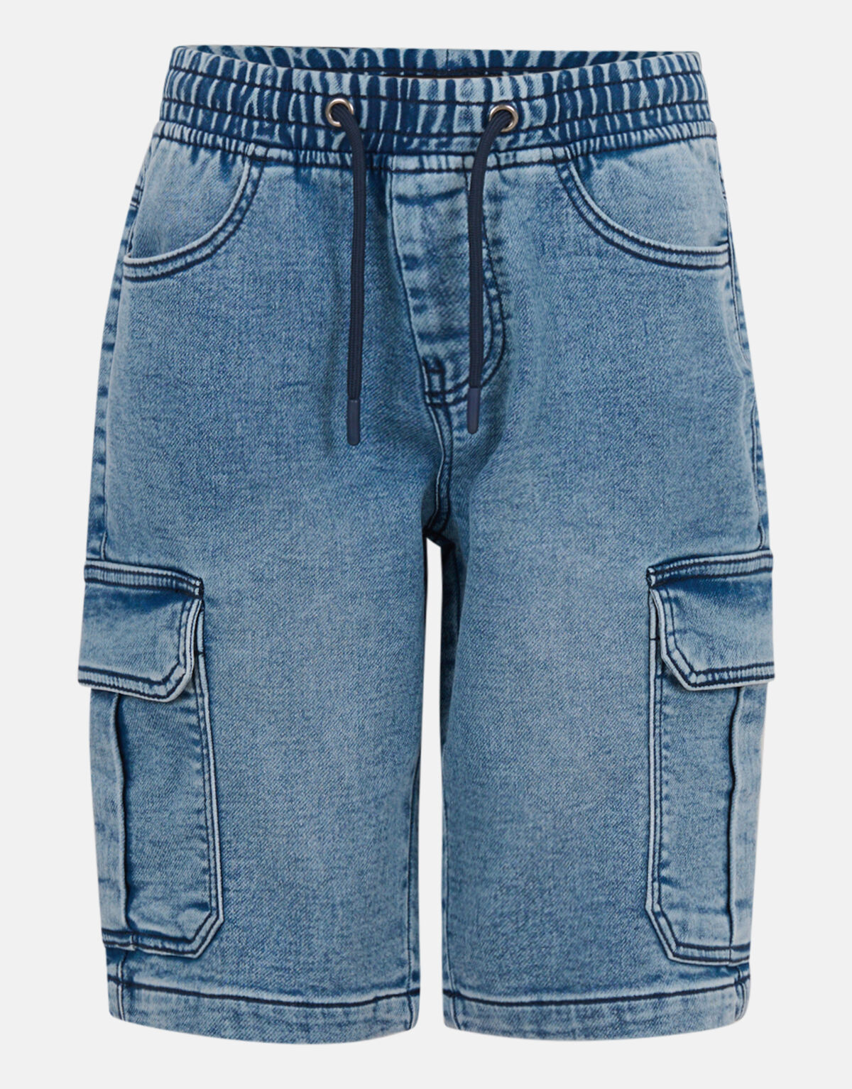Cargo Jog Denim Short Mediumstone SHOEBY BOYS