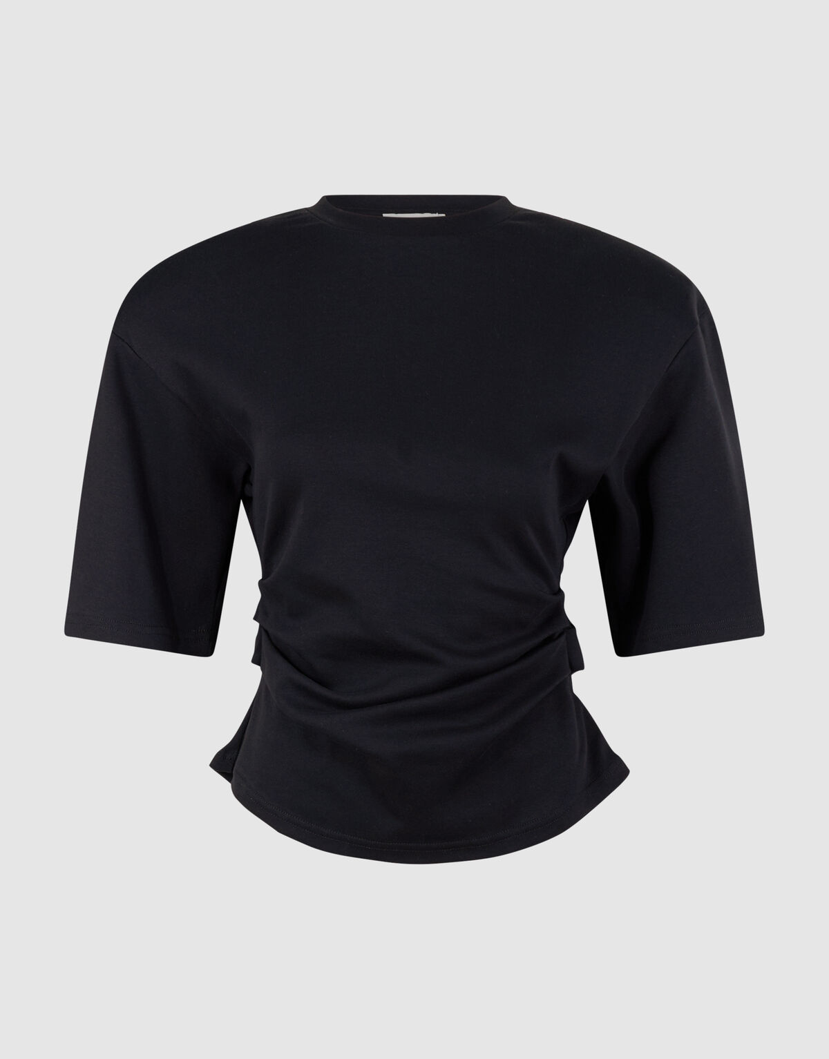 Waisted T-shirt Zwart SHOEBY WOMEN