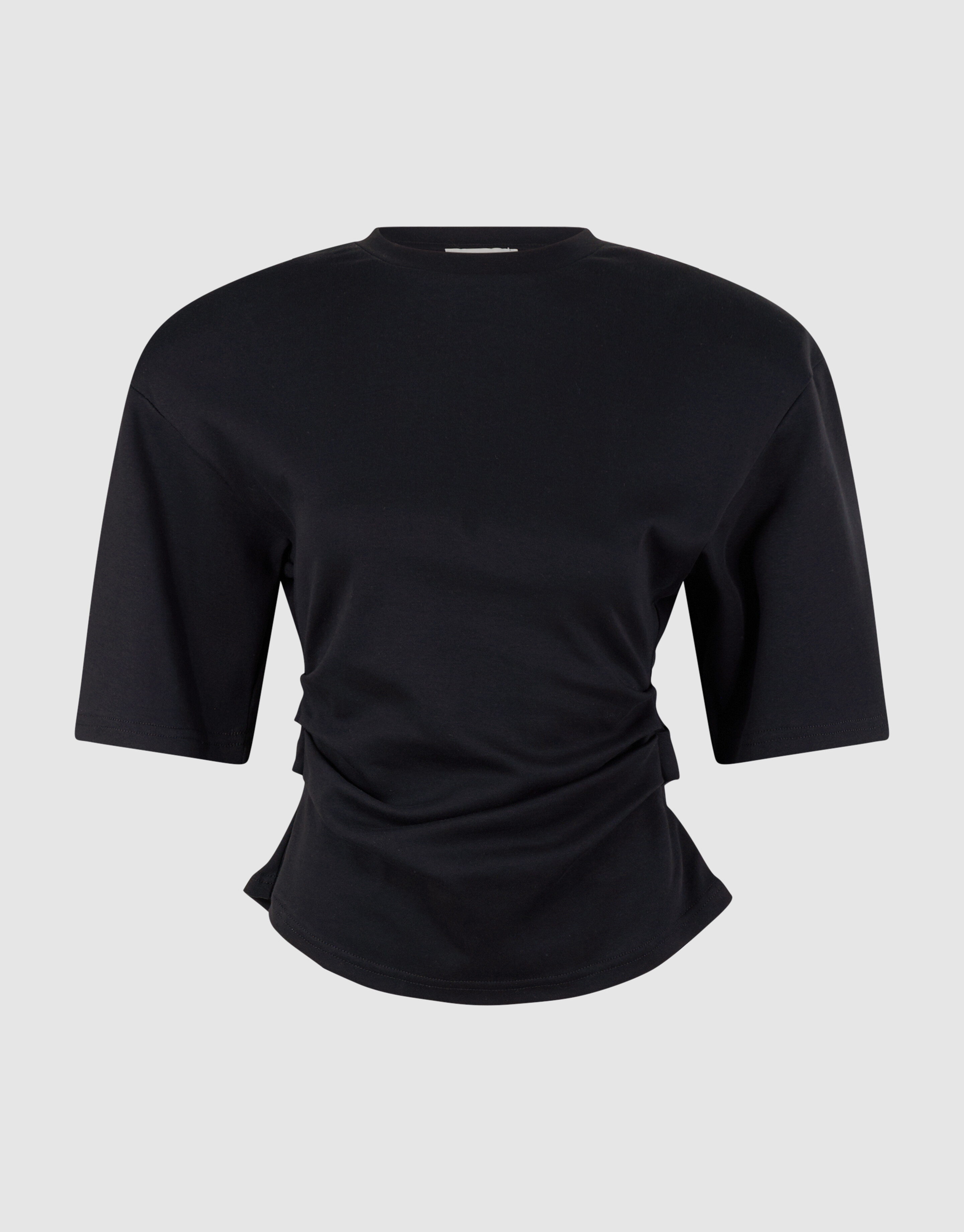 Waisted T-shirt Zwart SHOEBY WOMEN