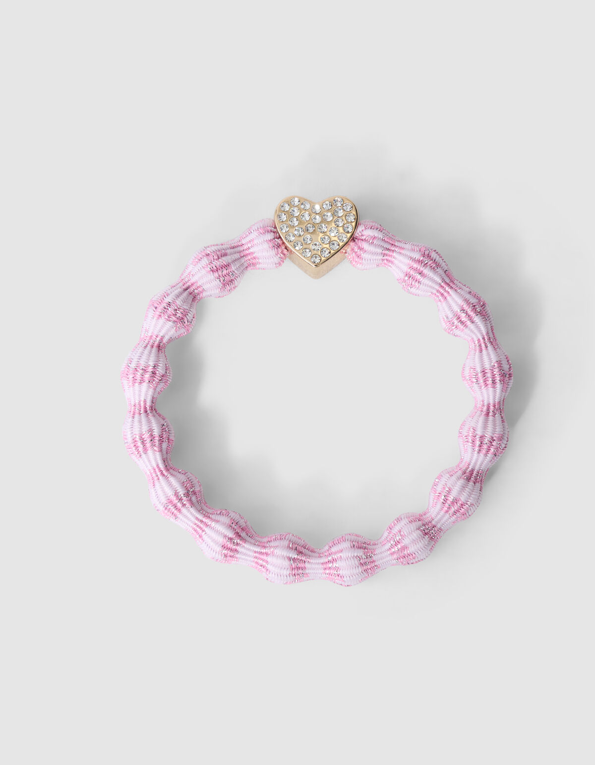 Wave Lurex Haarelastiek Lichtpaars SHOEBY ACCESSOIRES