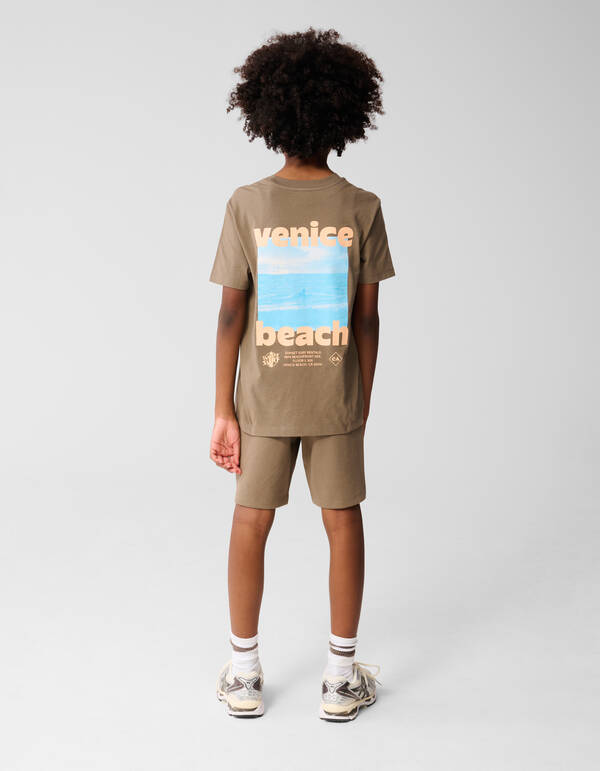 Venice Artwork T-shirt Bruin SHOEBY BOYS