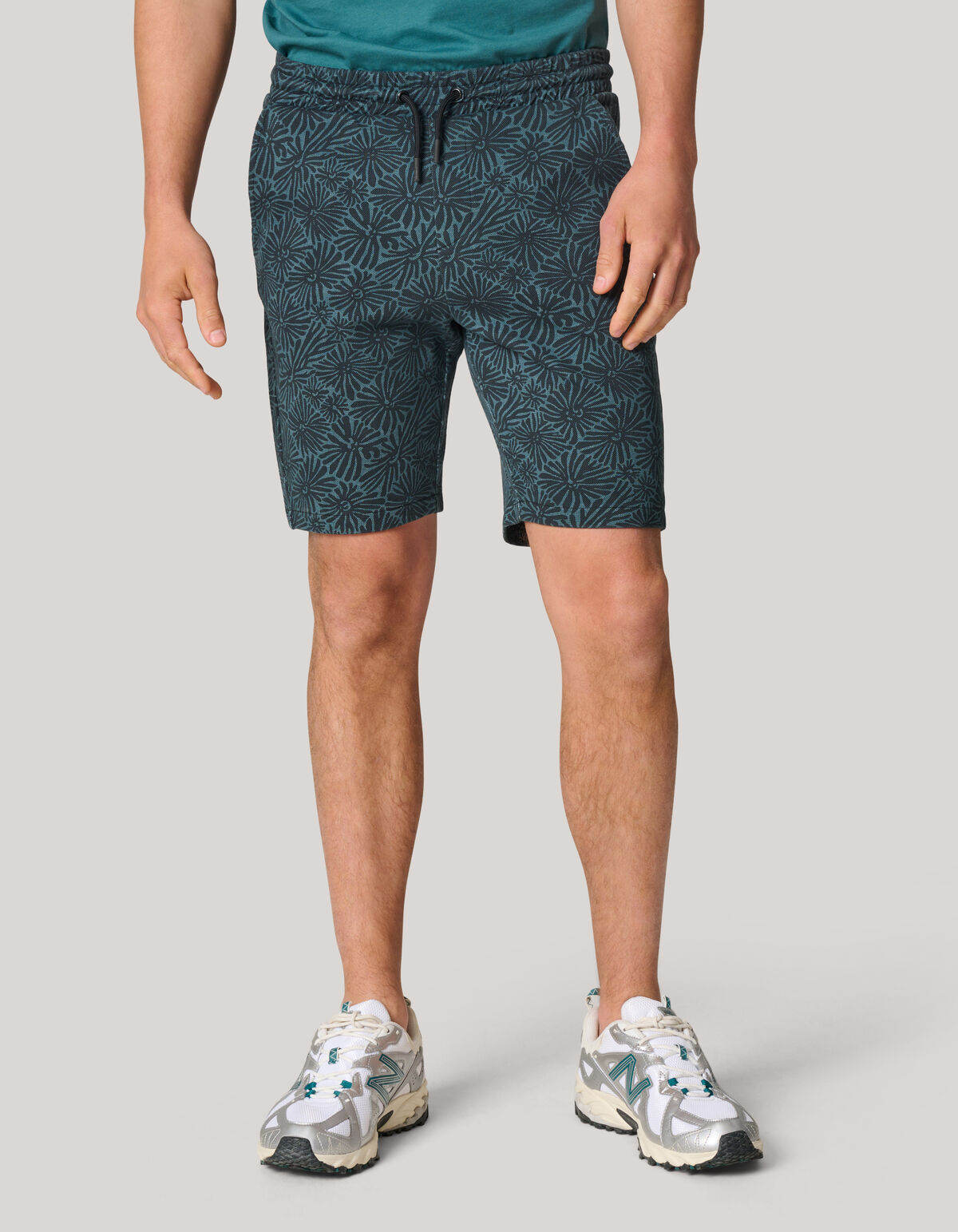 Printed Short Turquoise/Zwart SHOEBY MEN