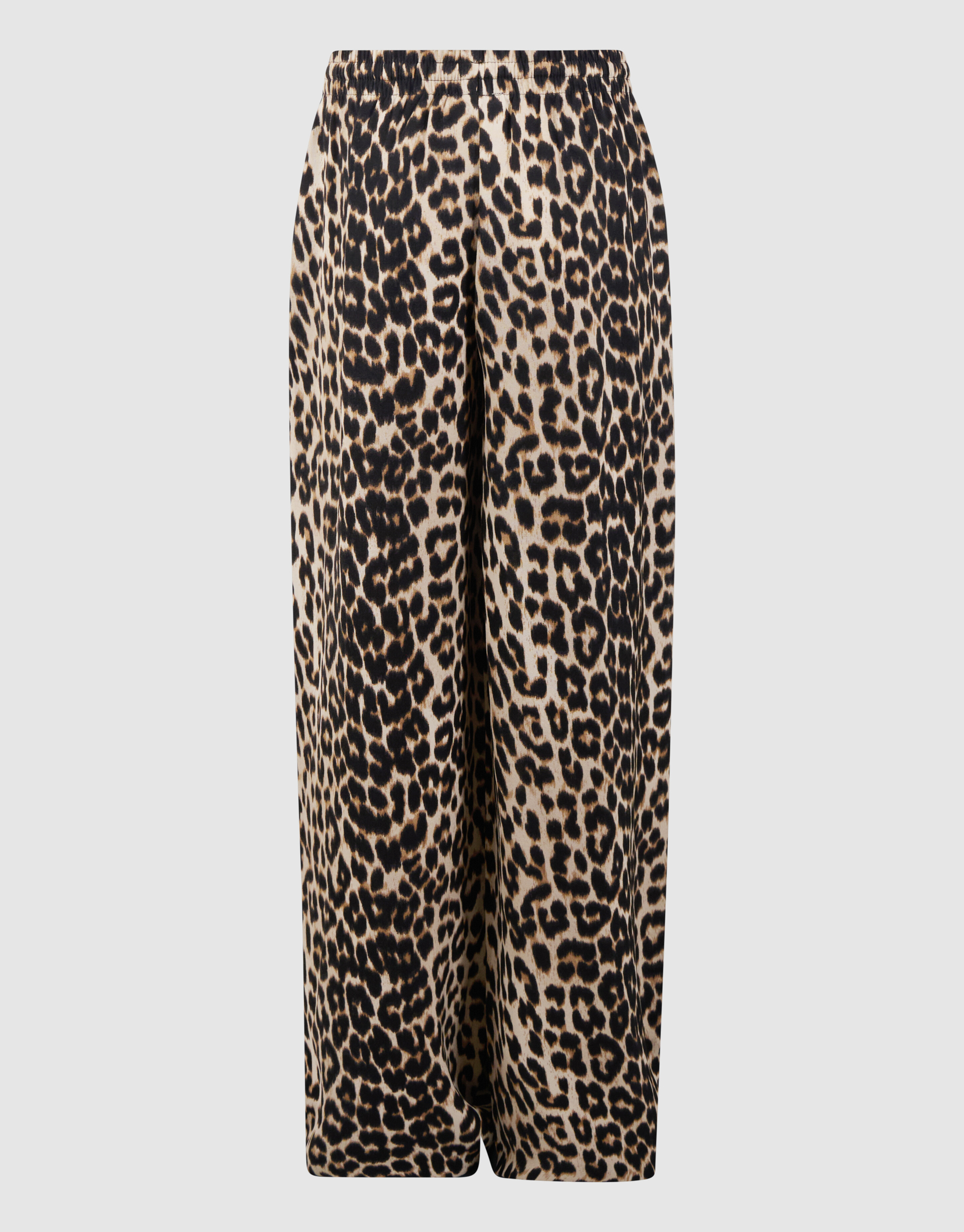 Twist Leopard Wide leg Broek Bruin SHOEBY GIRLS