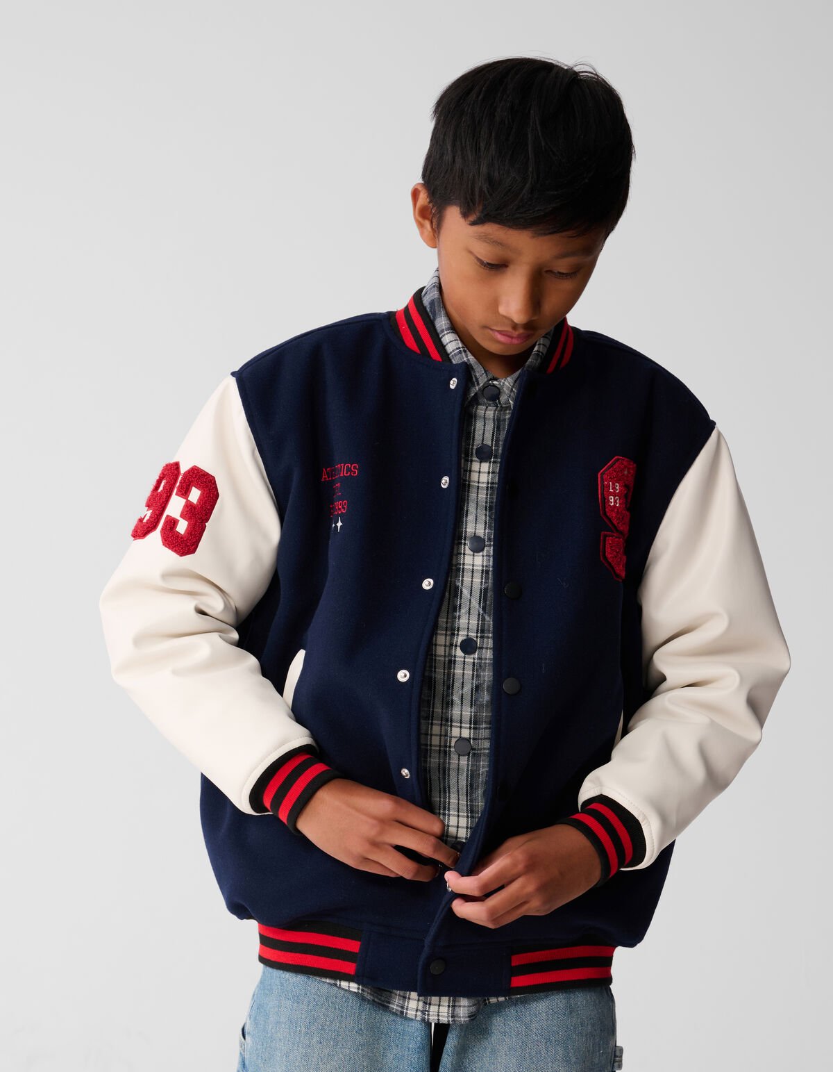 College Bomber Jack Blauw SHOEBY BOYS