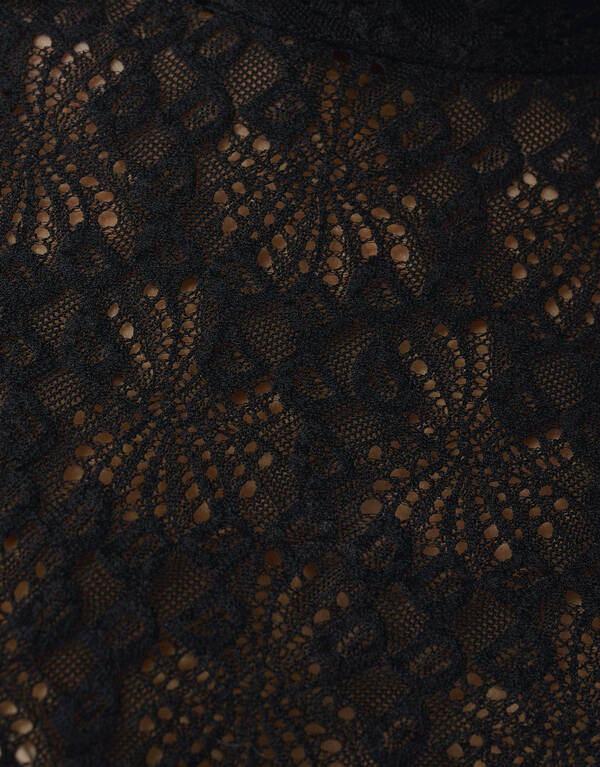 Kanten Top Zwart By Mieke SHOEBY WOMEN