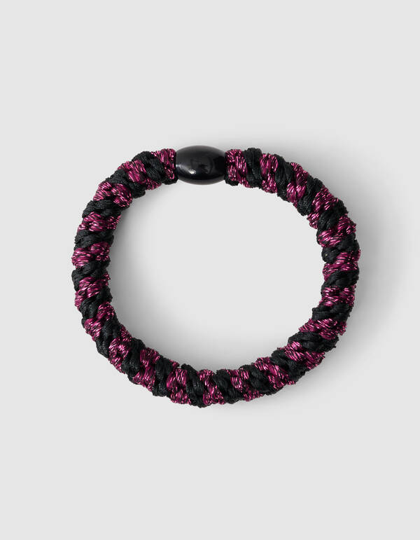 Lurex Haarelastiek Donkerrood SHOEBY ACCESSOIRES