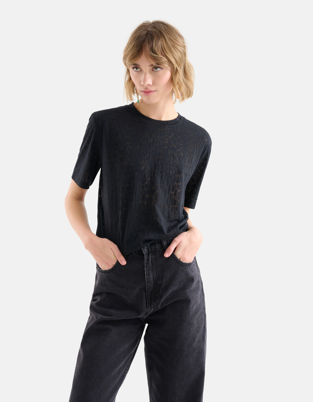 Burn Out T-shirt SHOEBY WOMEN