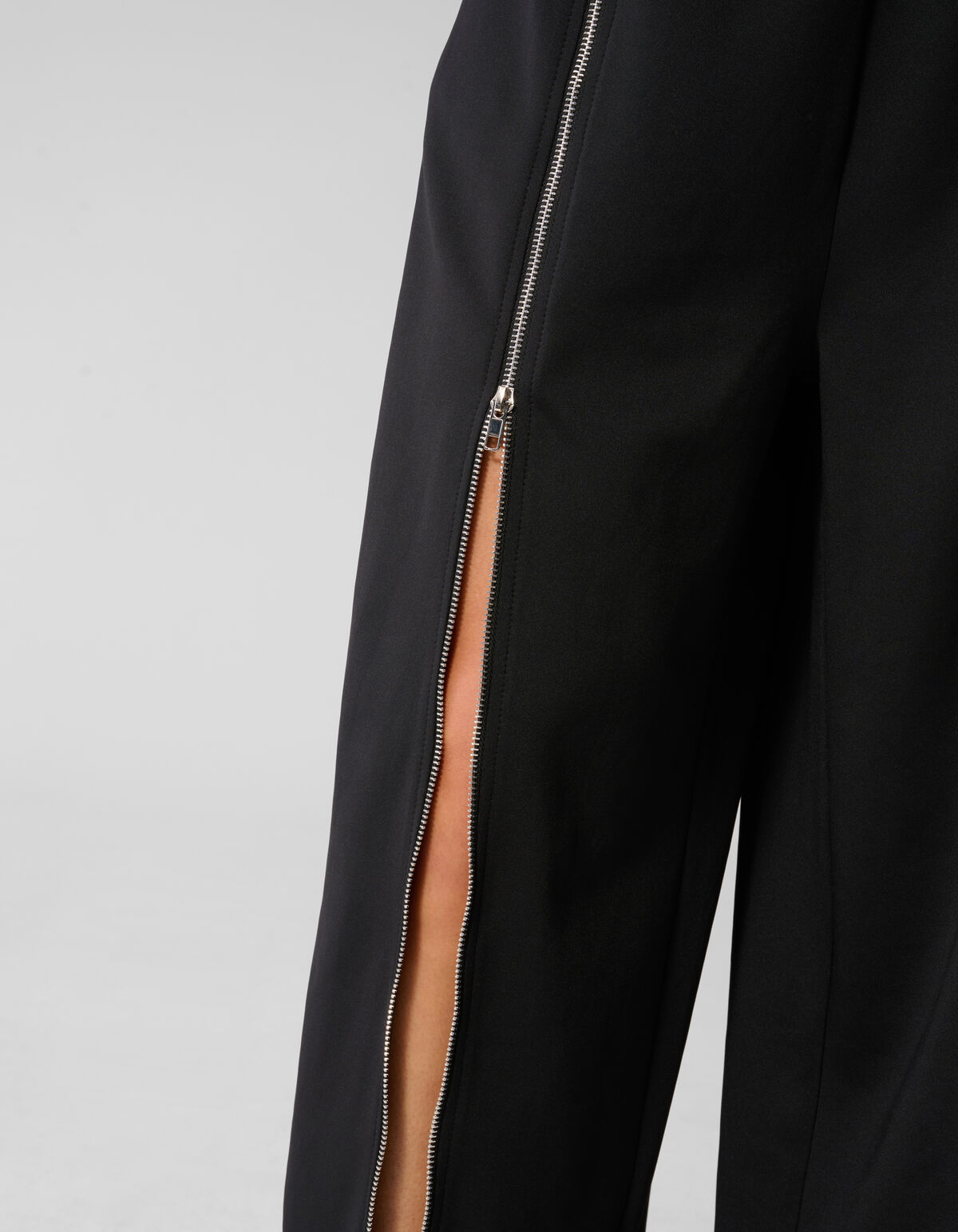 Front Zipper Barrel Fit Broek Zwart SHOEBY WOMEN