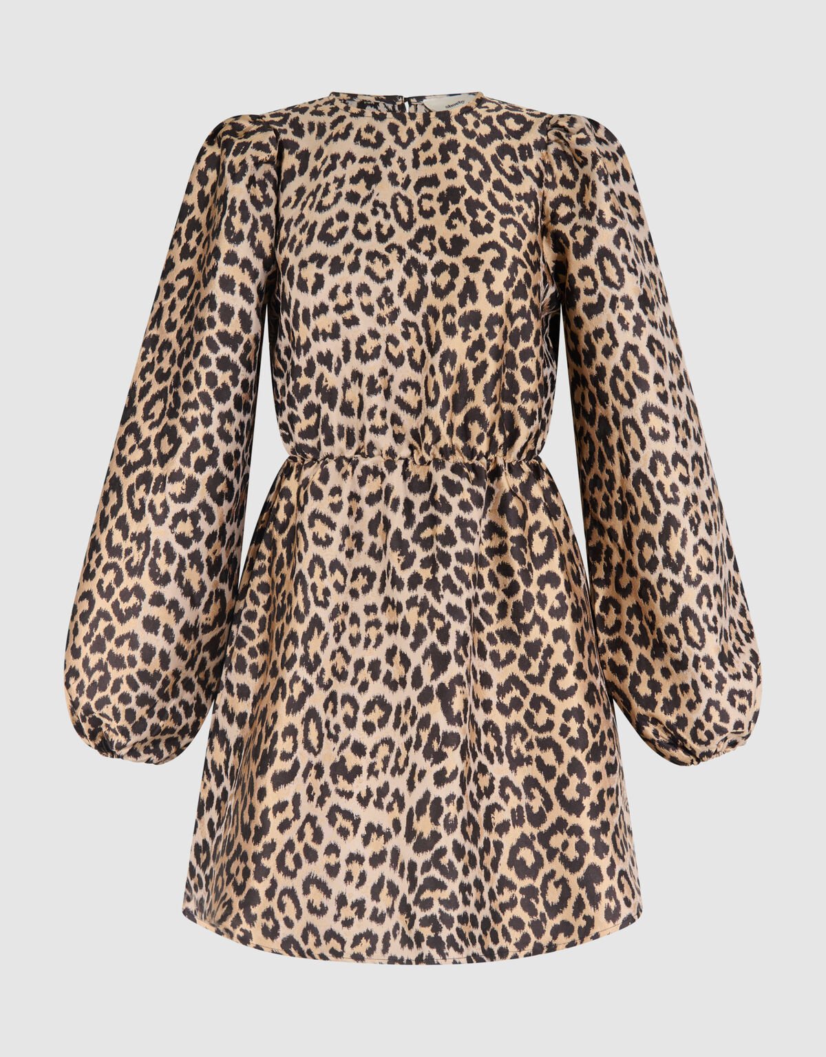 Leopard Mini Jurk Bruin SHOEBY WOMEN