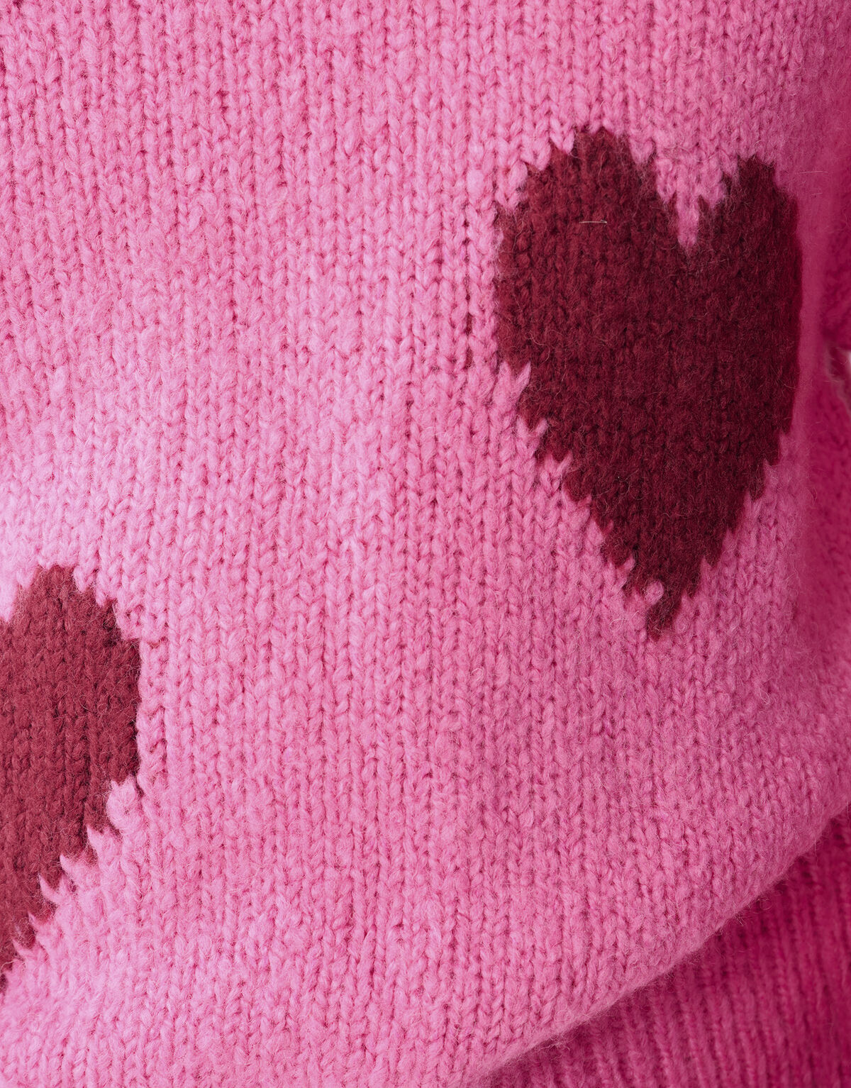 Heart Artwork Trui Roze SHOEBY GIRLS