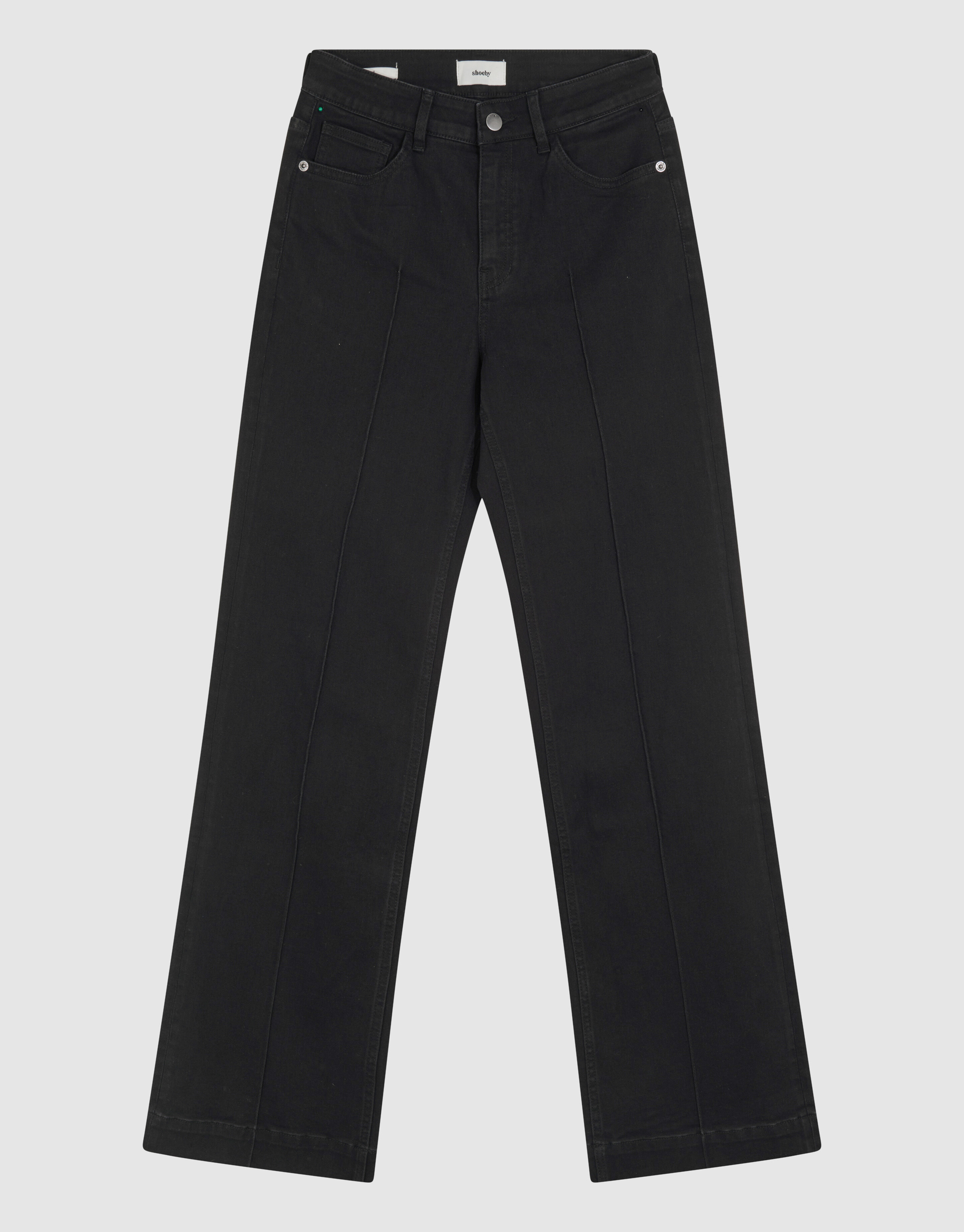 Flared Fit Jeans Zwart SHOEBY WOMEN