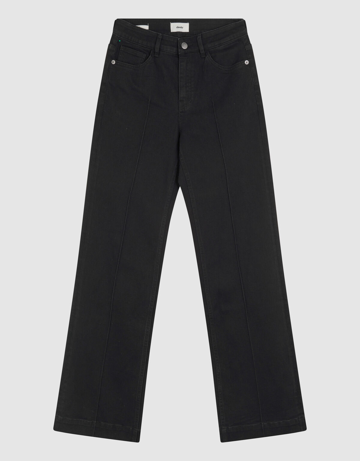Flared Fit Jeans Zwart SHOEBY WOMEN