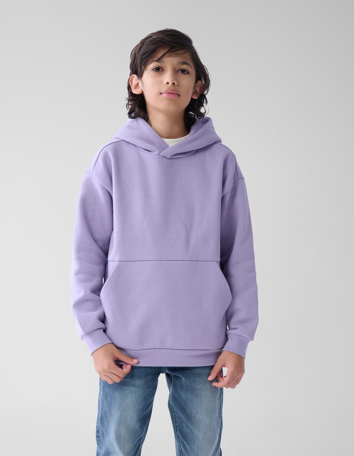 Basis Hoodie Paars SHOEBY BOYS