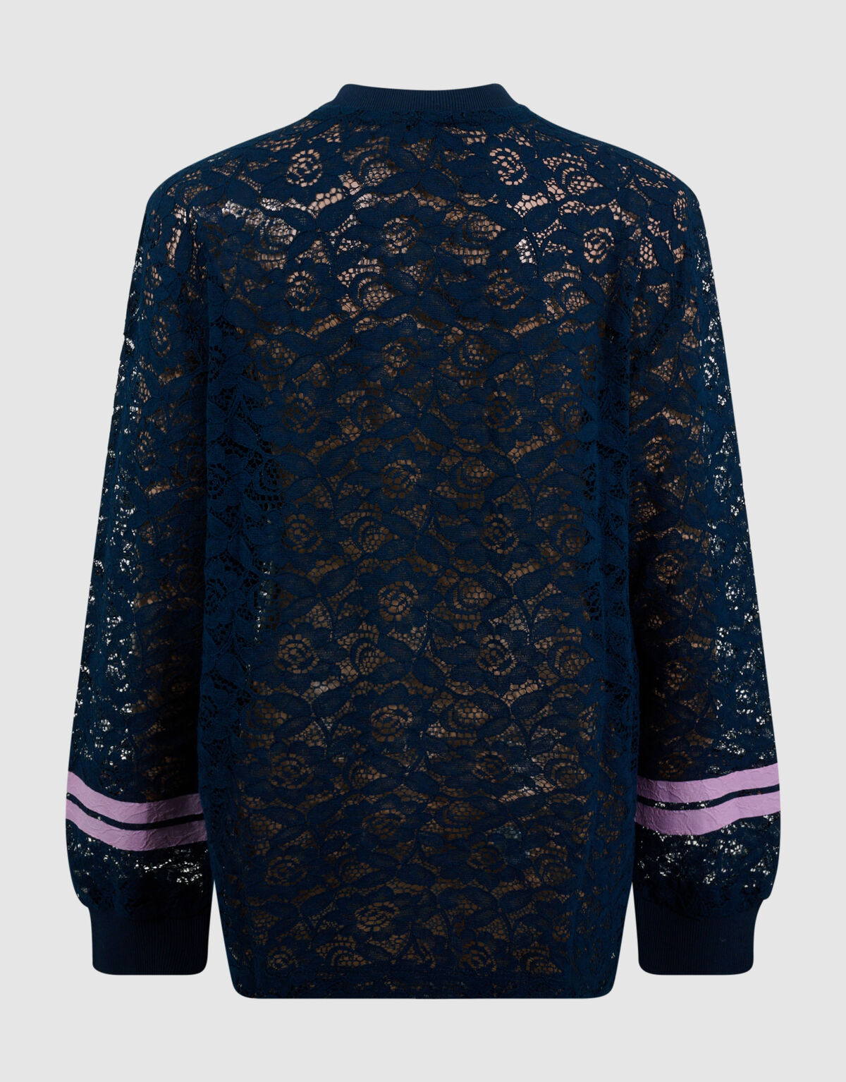 Kanten Baseball Top Donkerblauw SHOEBY GIRLS