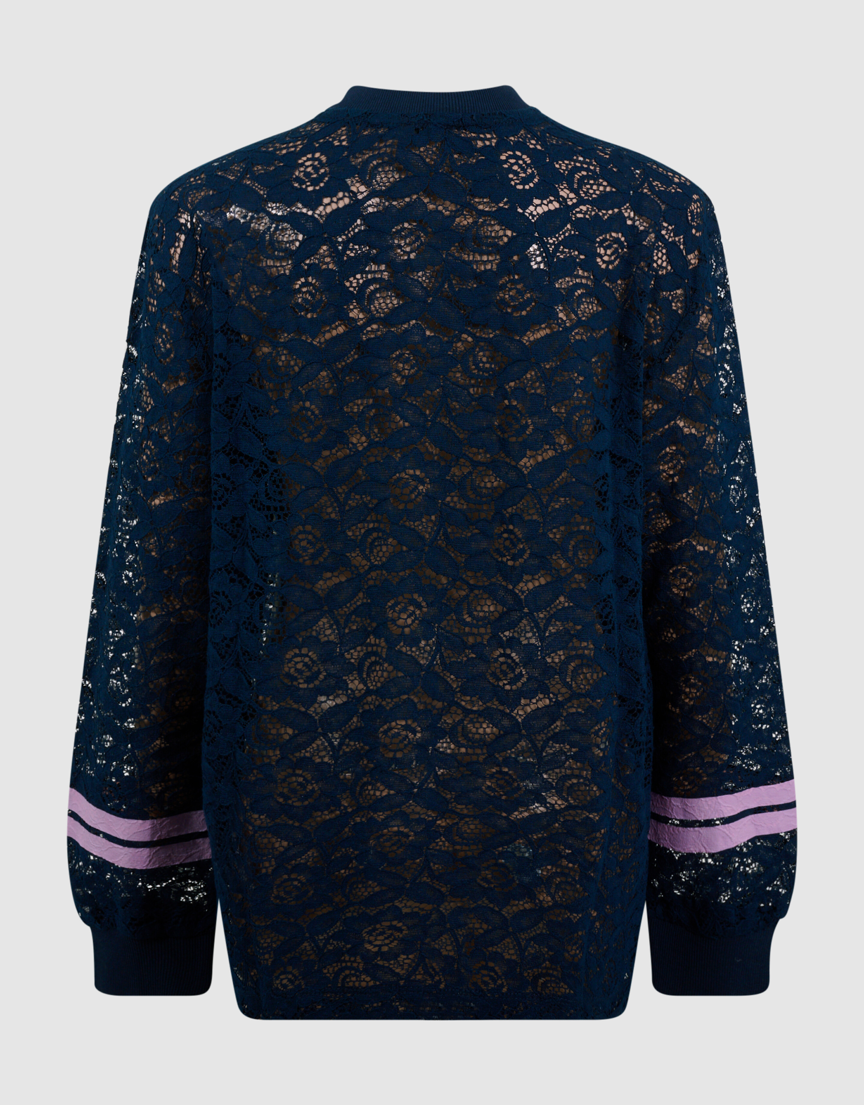 Kanten Baseball Top Donkerblauw SHOEBY GIRLS