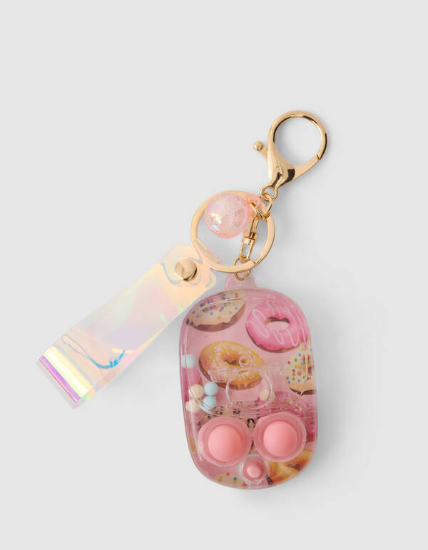 Donut Sleutelhanger Lichtroze SHOEBY ACCESSOIRES