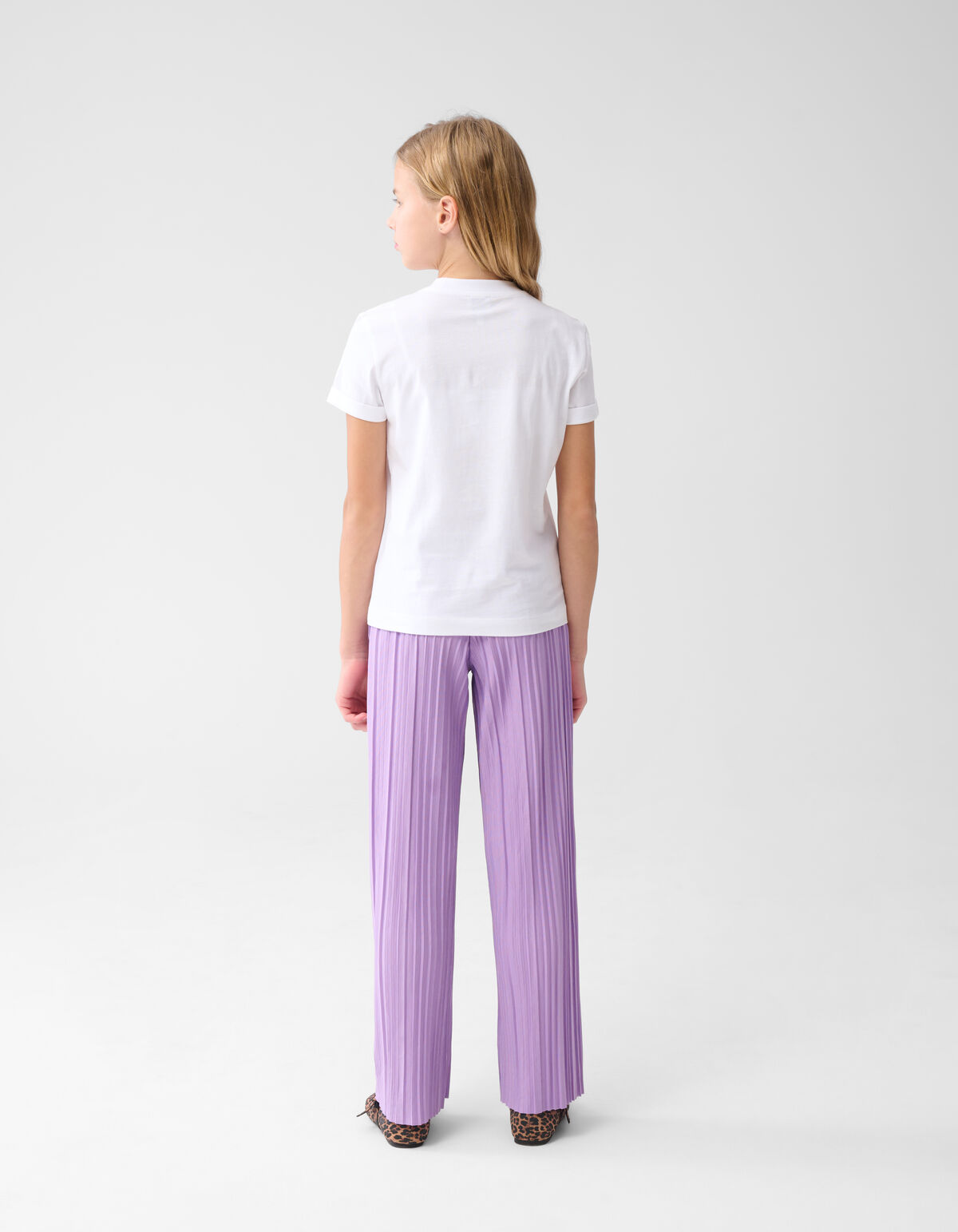 Artwork T-shirt Wit SHOEBY GIRLS