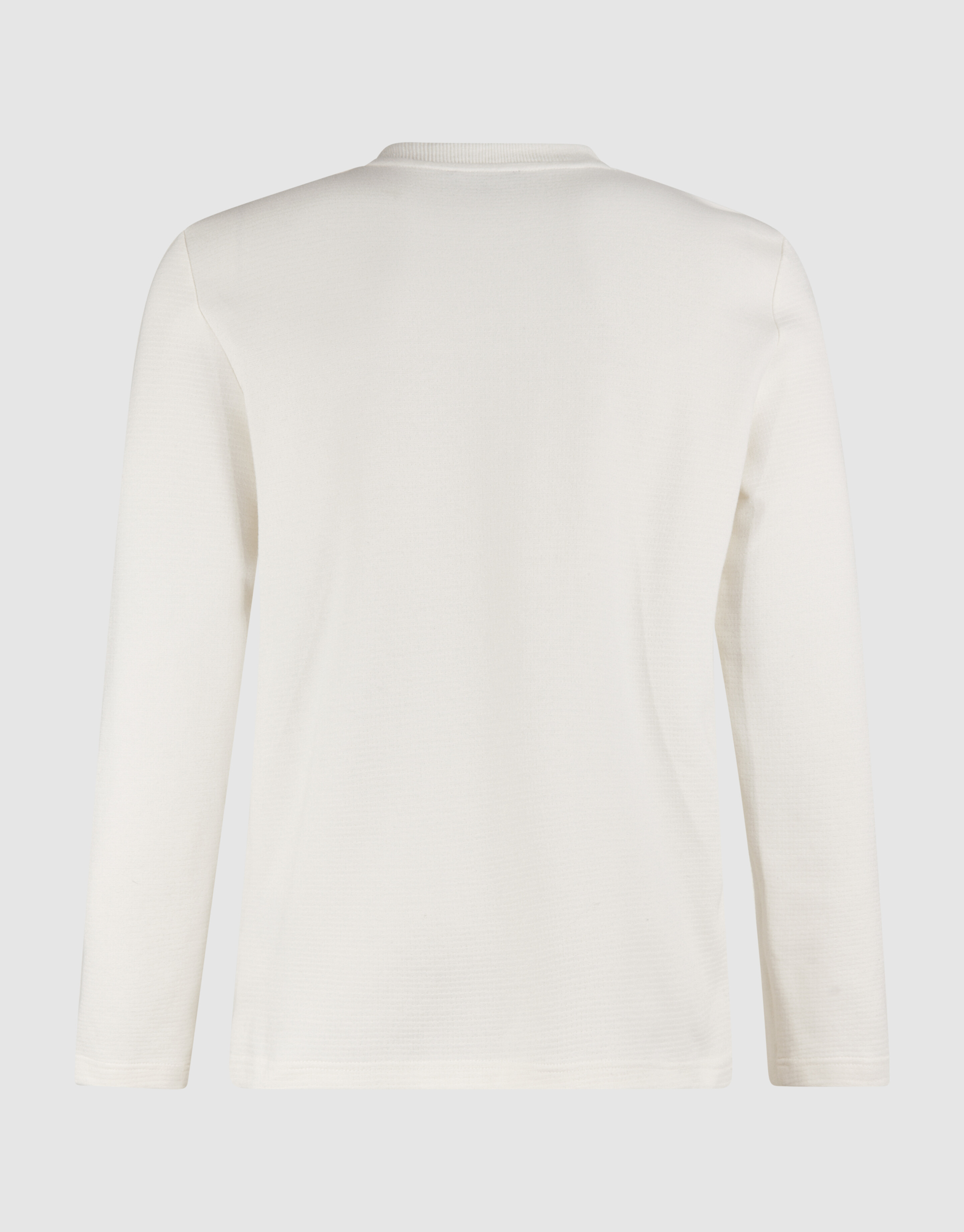 Studio Structuur T-shirt Gebroken Wit SHOEBY MEN