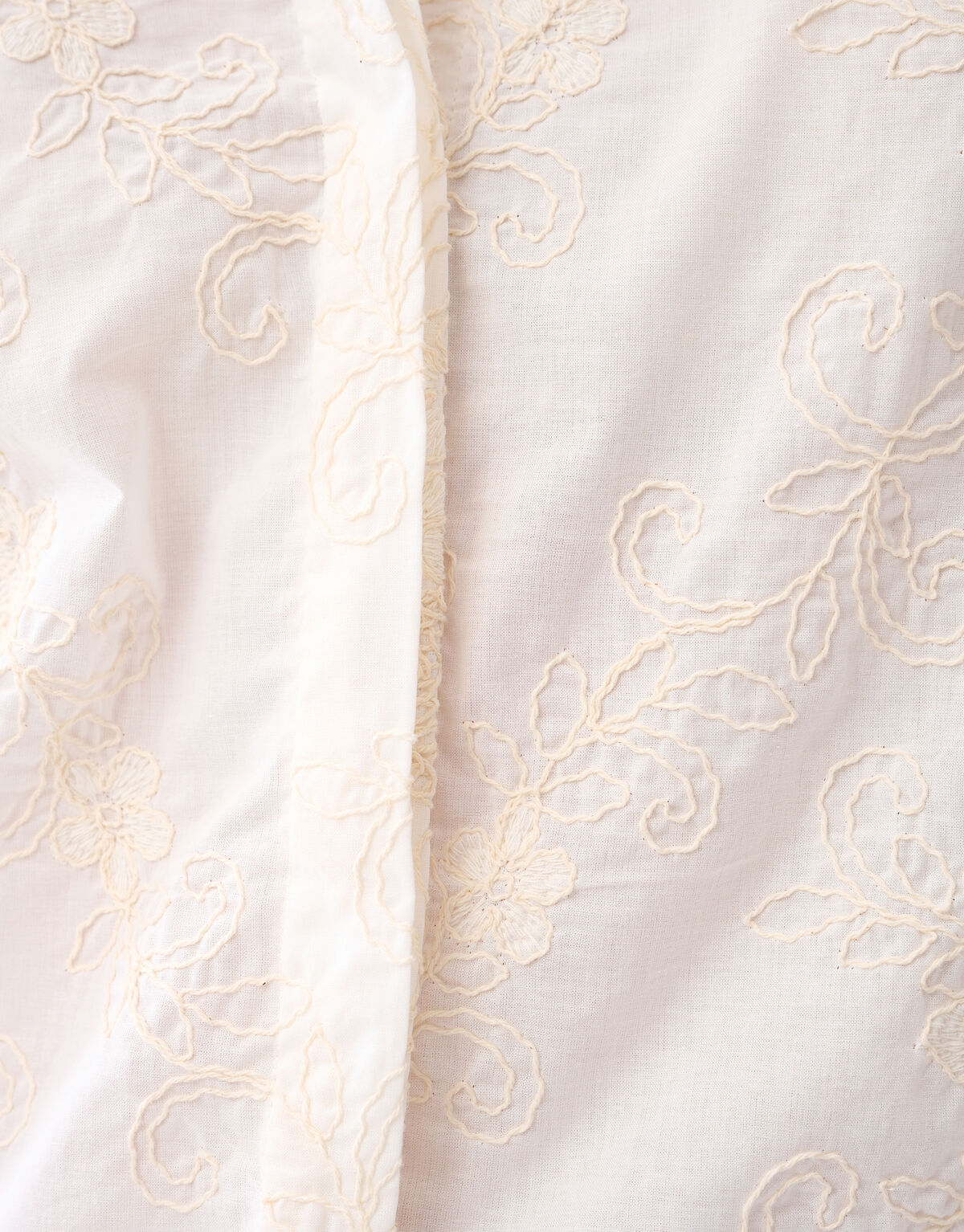 Embroidery Blouse Gebroken Wit SHOEBY WOMEN