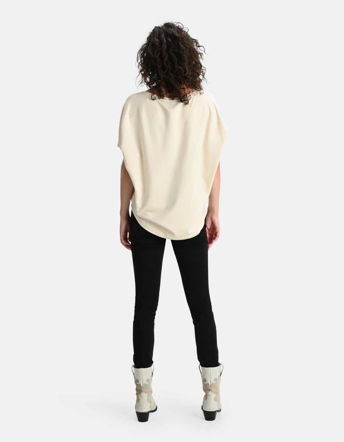 Loose Combine T-shirt SHOEBY WOMEN